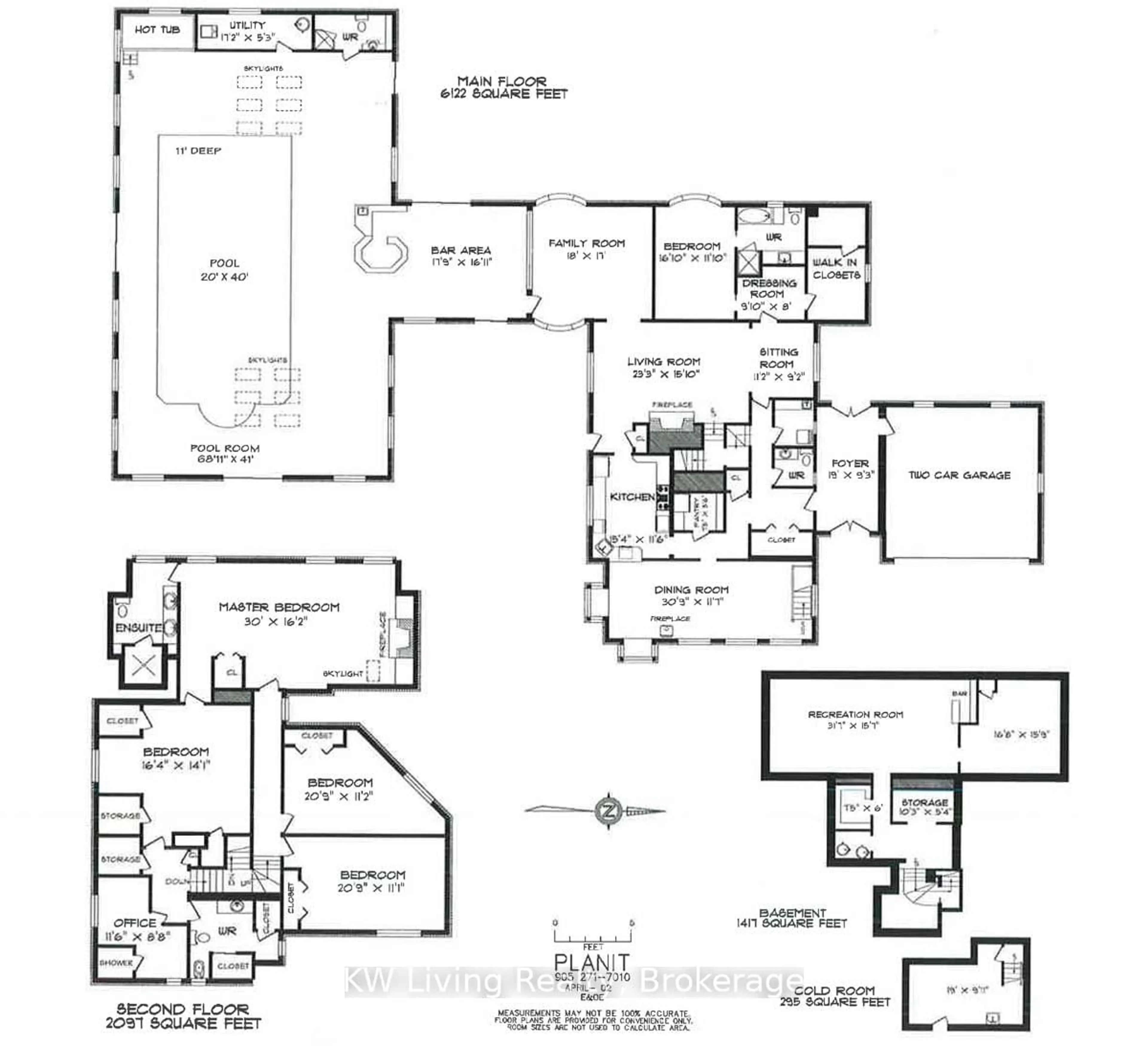 Floor plan for 4361* HWY 12 N/A, Ramara Ontario L3V 6J6