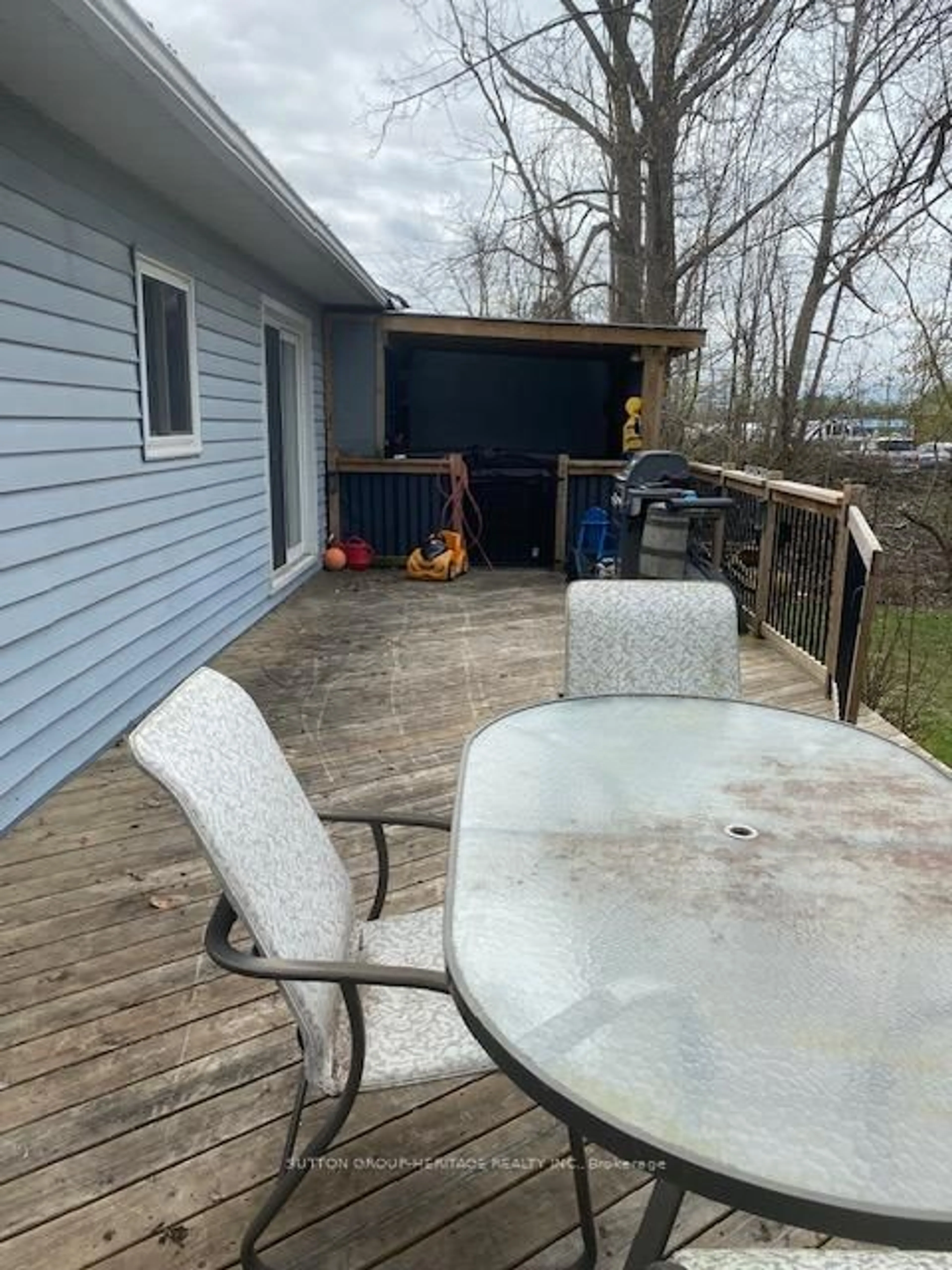 Patio, water/lake/river/ocean view for 2776 Mary St, Ramara Ontario L0K 1B0