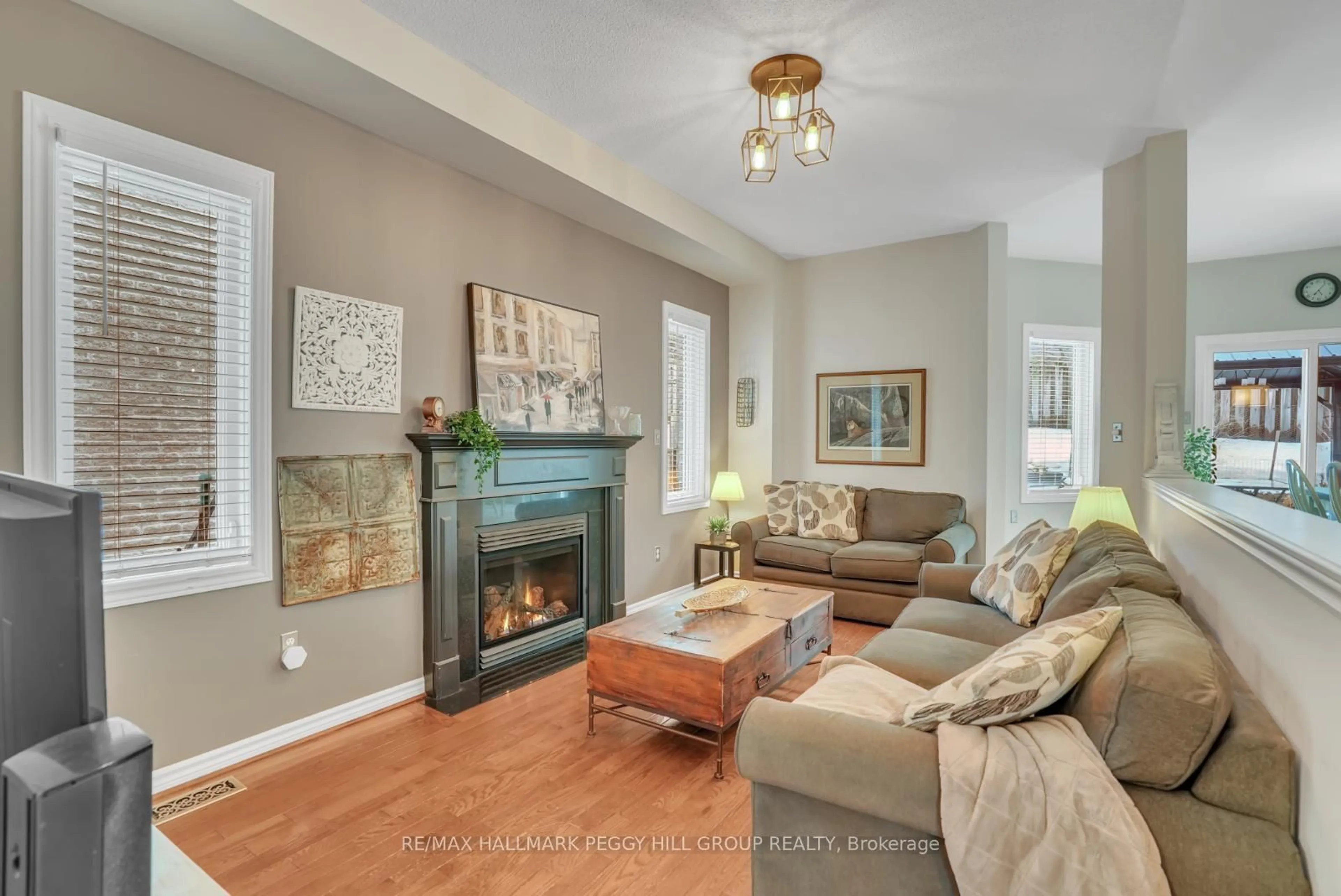 Living room with furniture, unknown for 15 Black Ash Tr, Barrie Ontario L4N 3K2