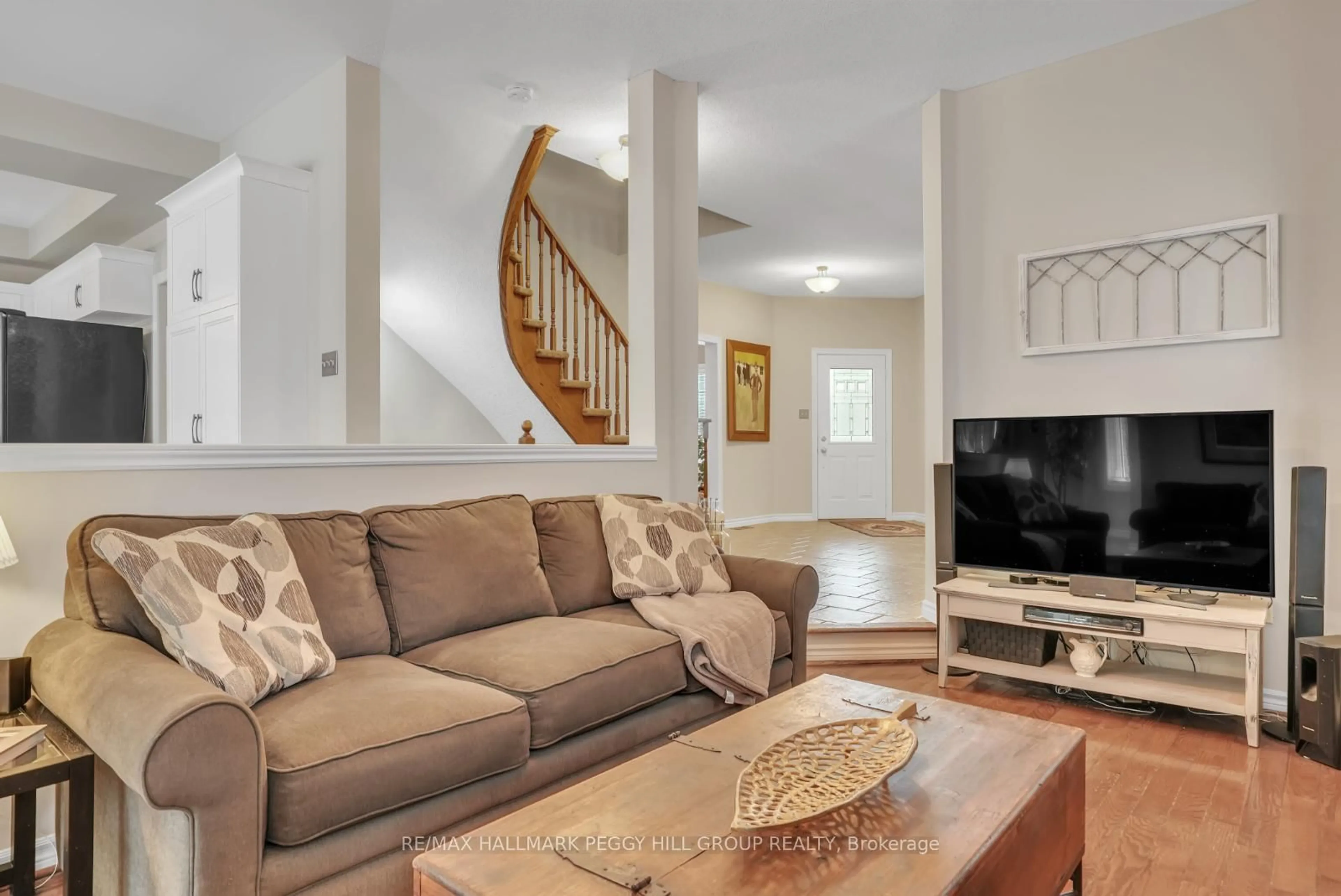 Living room with furniture, unknown for 15 Black Ash Tr, Barrie Ontario L4N 3K2