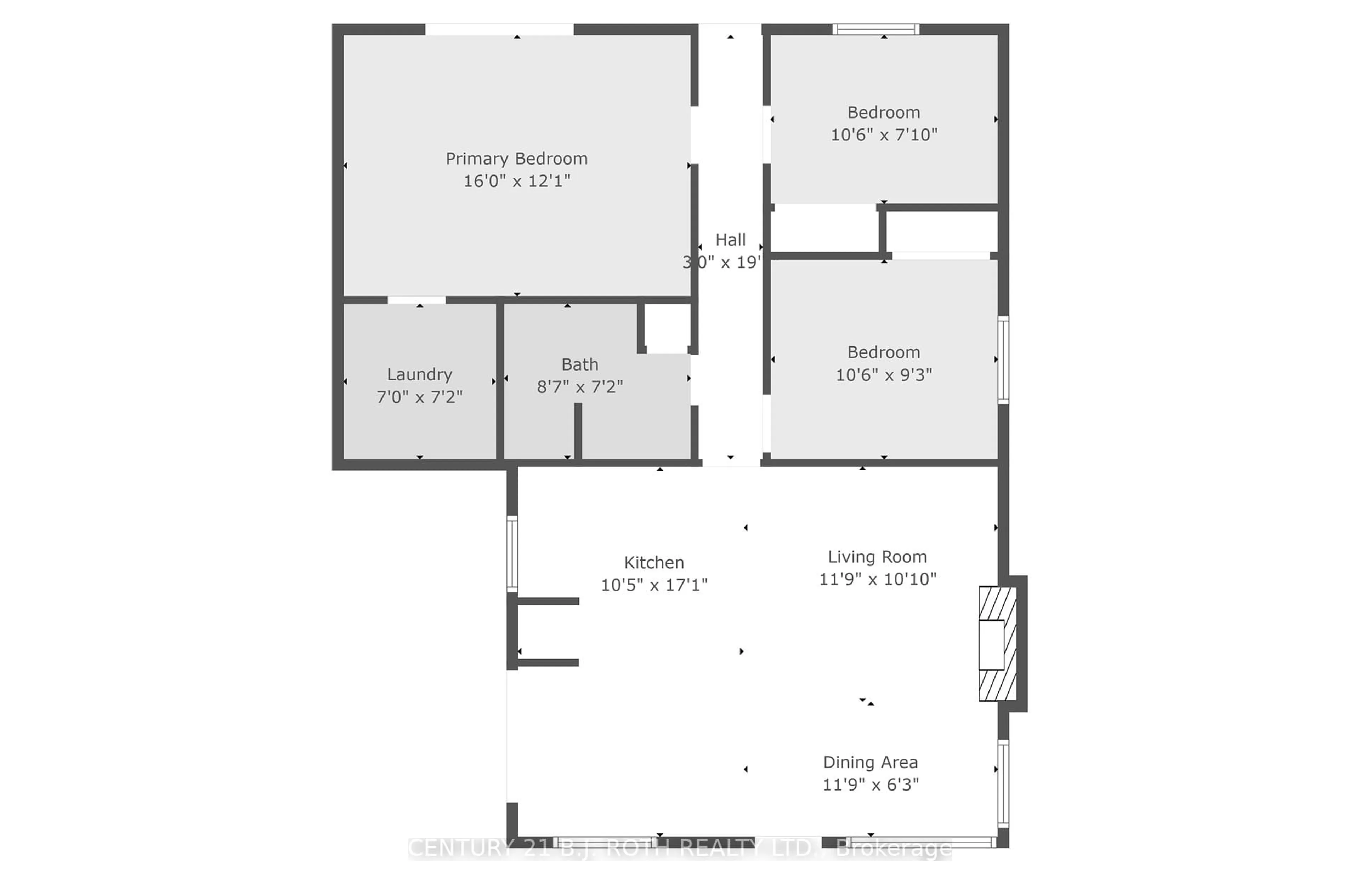 Floor plan for 43 ELM Dr, Wasaga Beach Ontario L9Z 2L3
