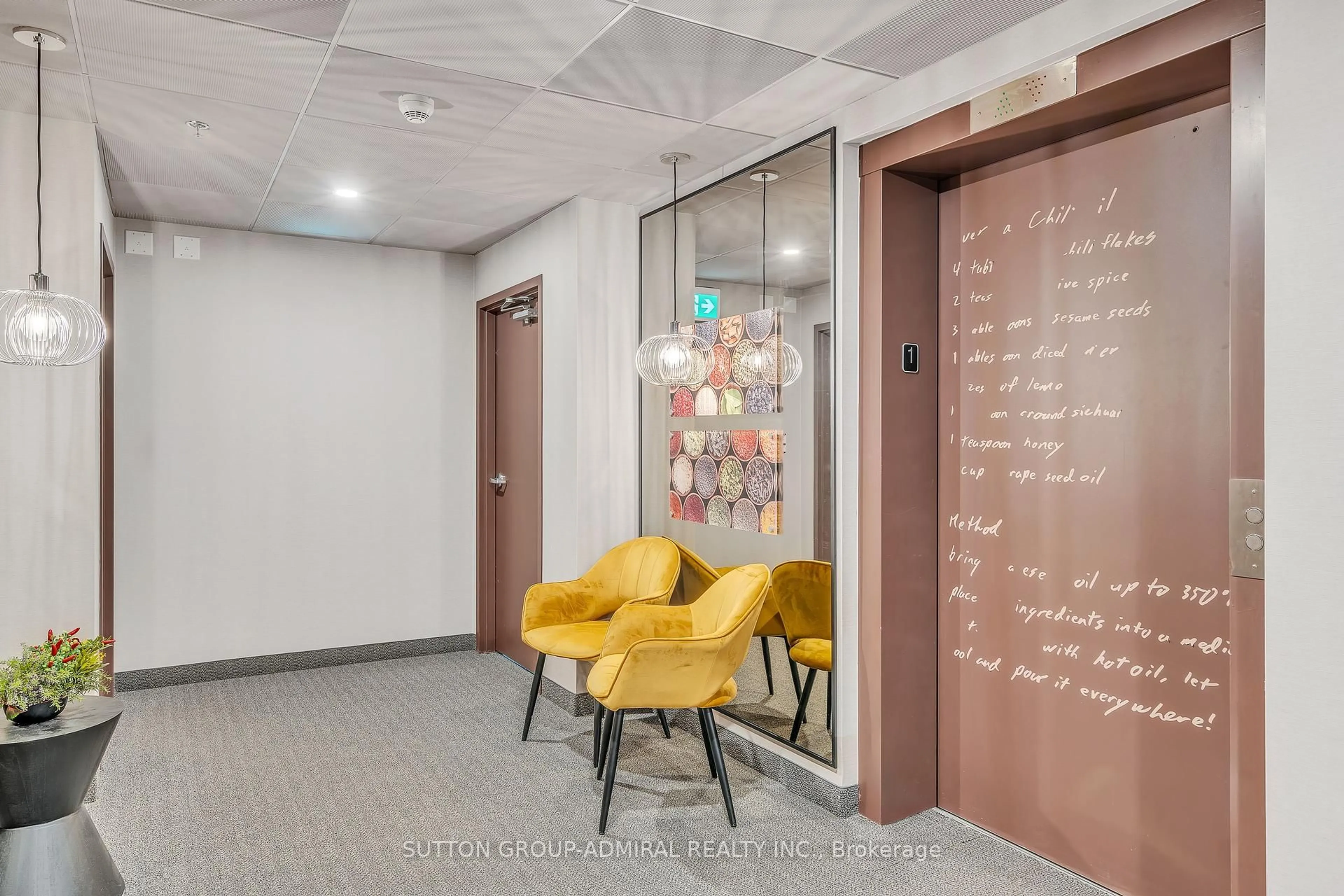 Indoor foyer for 4 Spice Way #111, Barrie Ontario L9J 0M2