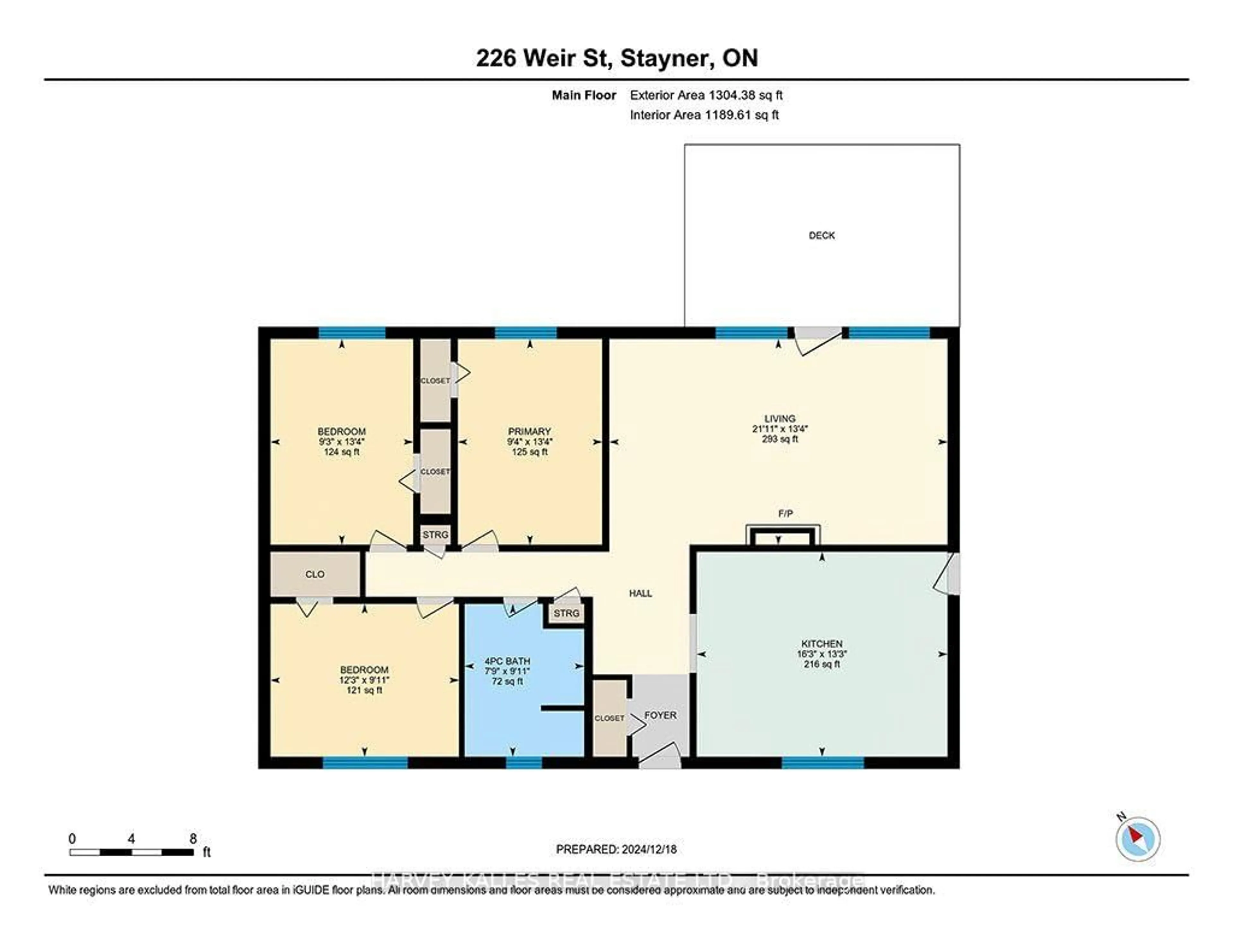 Floor plan for 226 Weir St, Clearview Ontario L0M 1S0