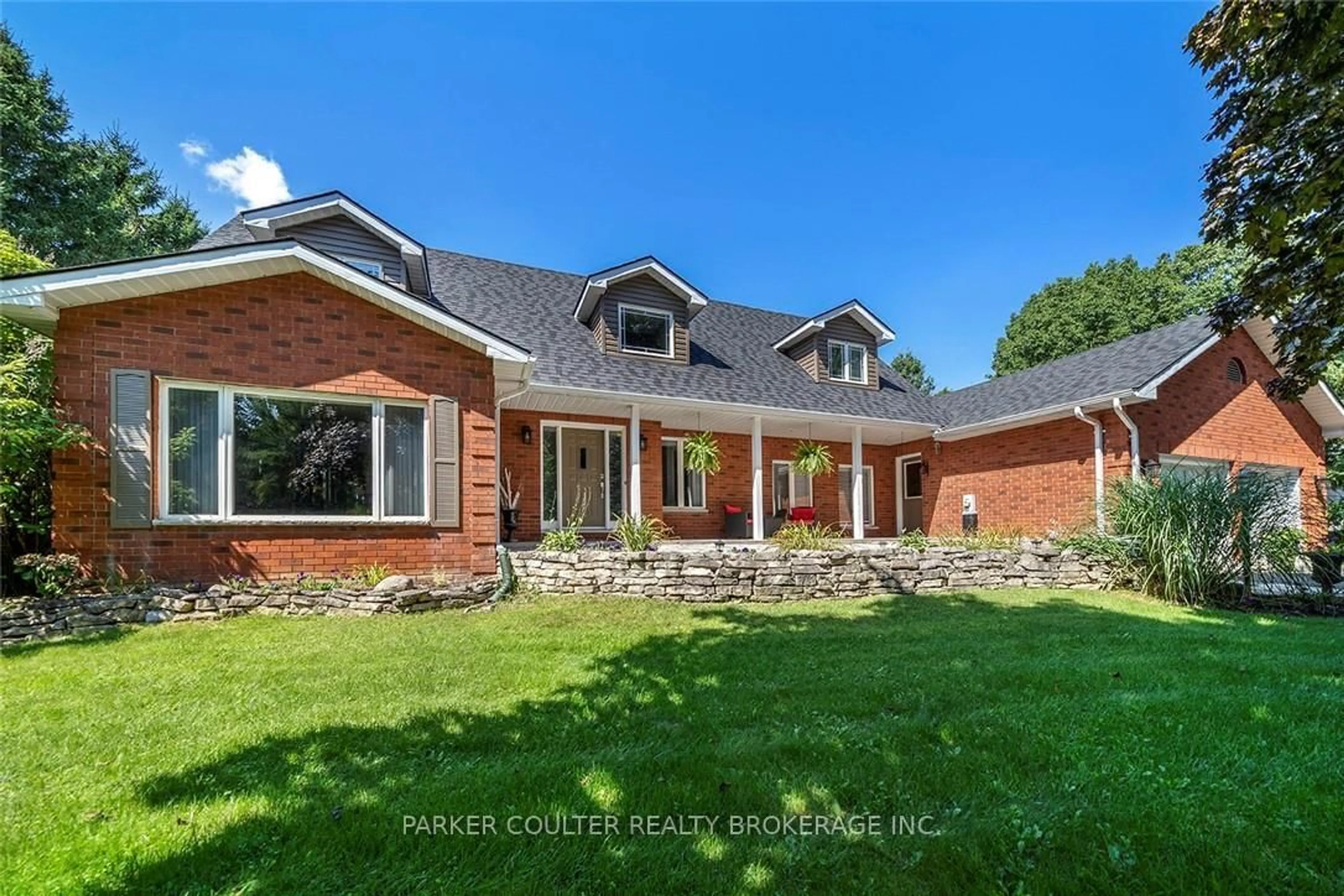 Home with brick exterior material, unknown for 2038 SNOW VALLEY Rd, Springwater Ontario L0L 1Y3