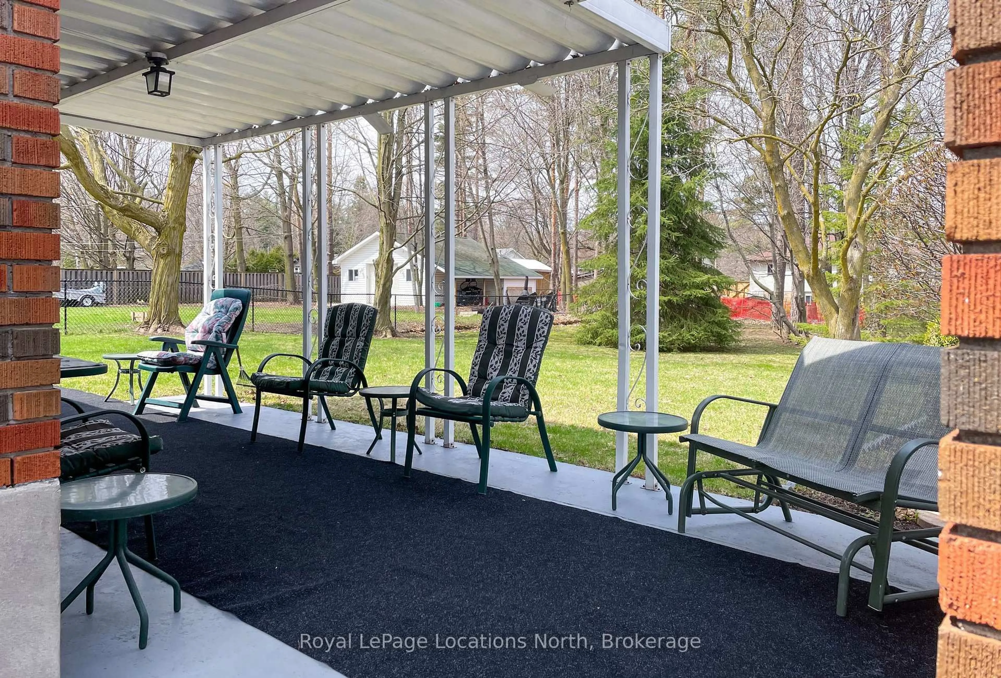 Patio, water/lake/river/ocean view for 212 Kirkwood Dr, Clearview Ontario L0M 1S0