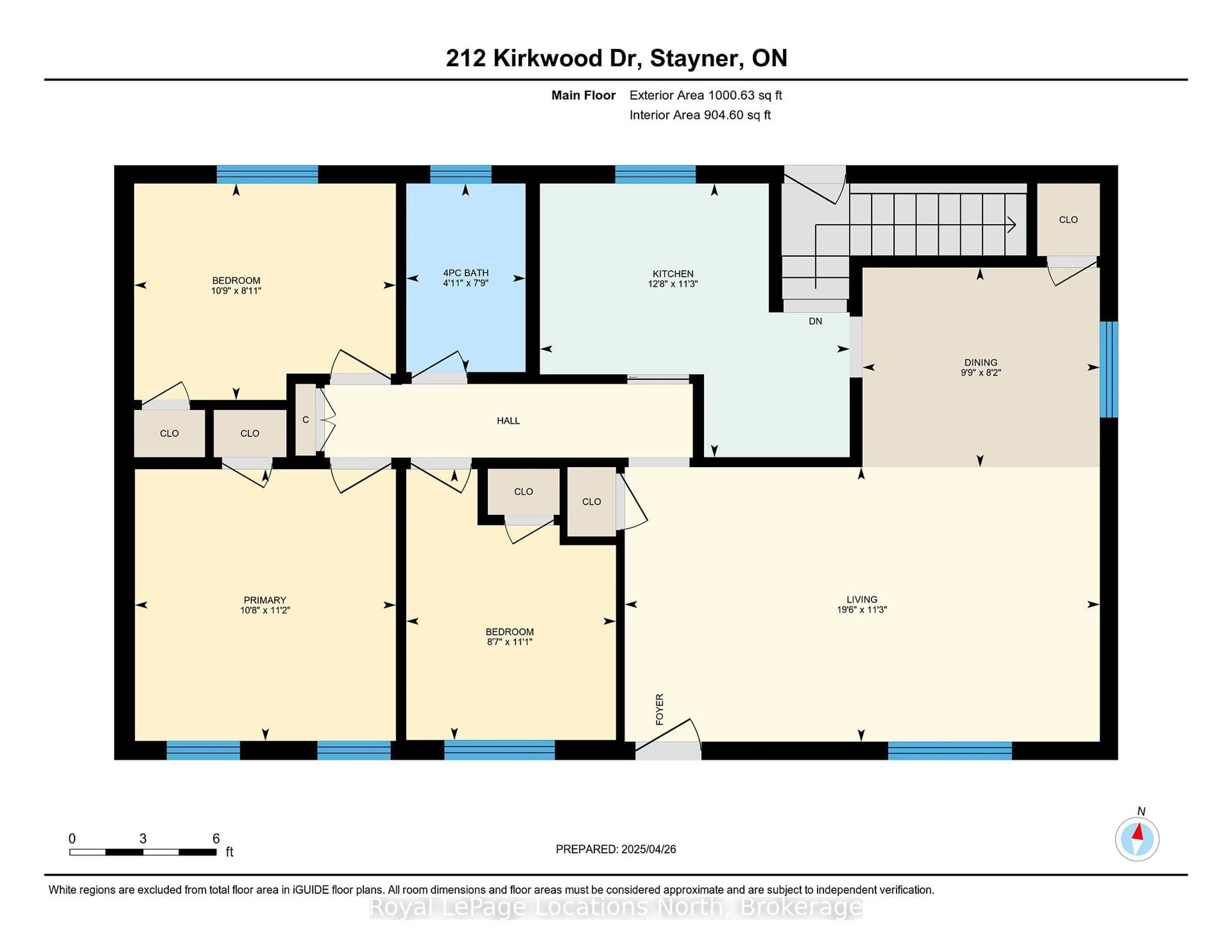 Floor plan for 212 Kirkwood Dr, Clearview Ontario L0M 1S0