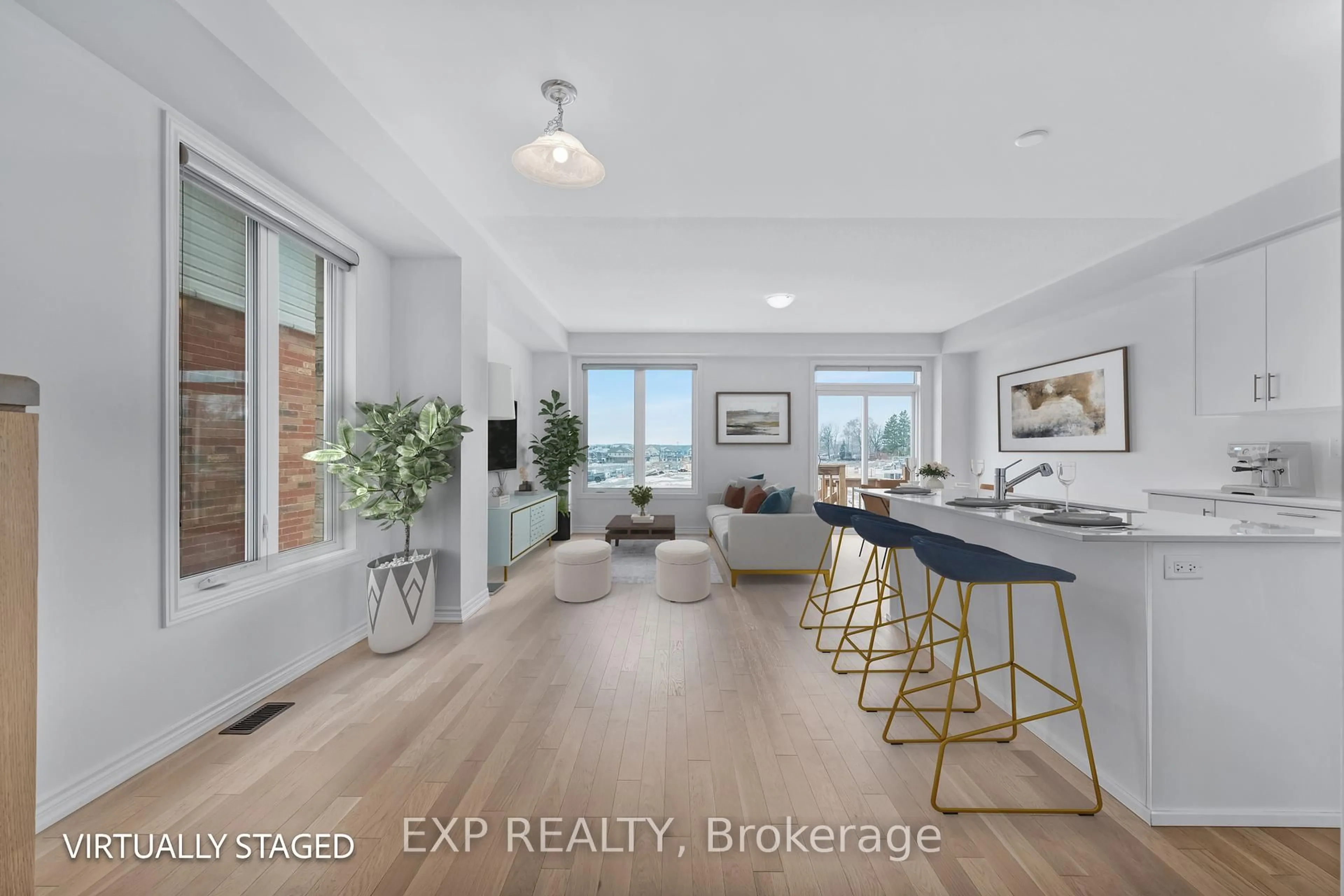 Open concept kitchen, unknown for 22 Greer St, Barrie Ontario L9S 2Z5