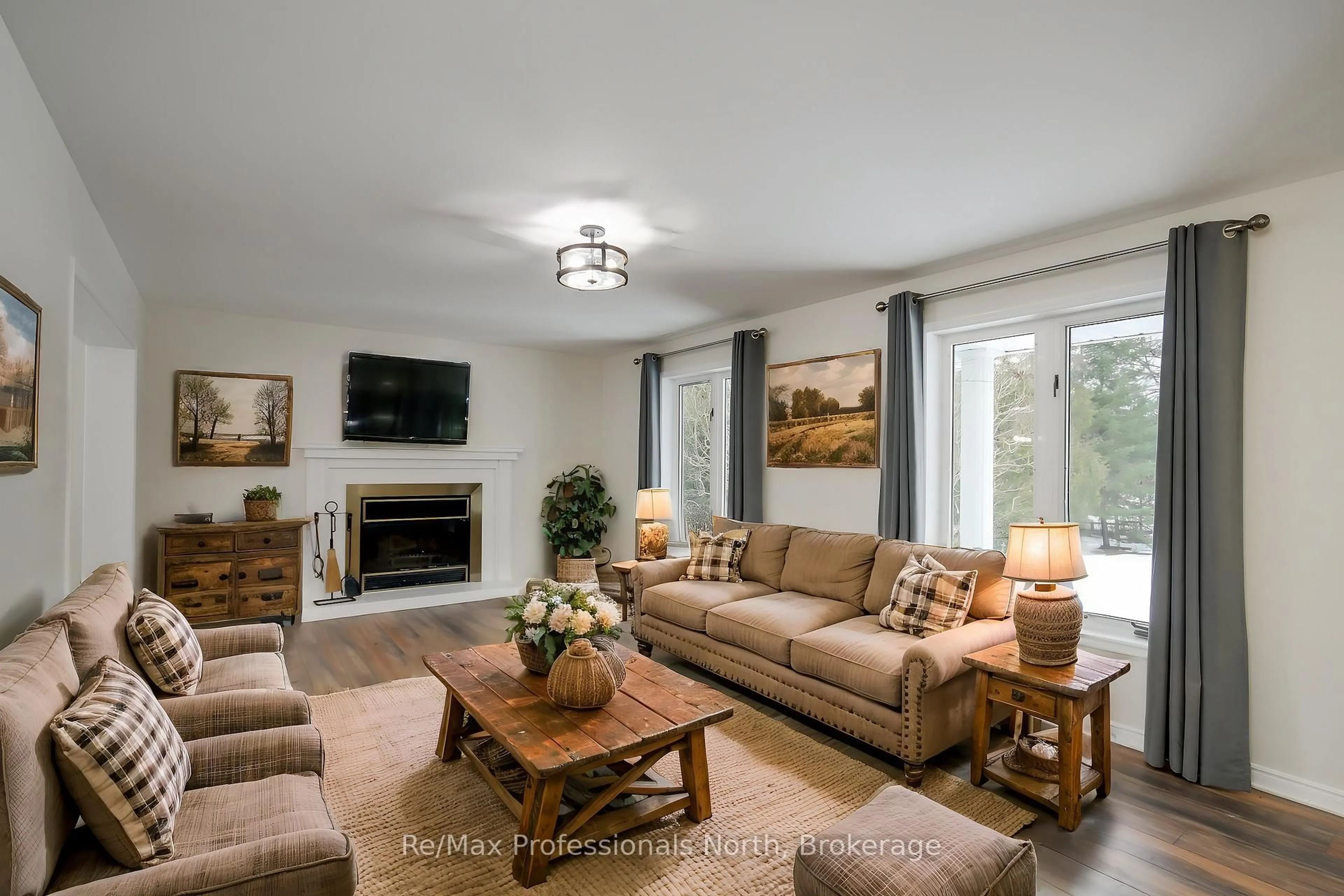 Living room with furniture, unknown for 1969 Town Line, Severn Ontario L0K 1E0