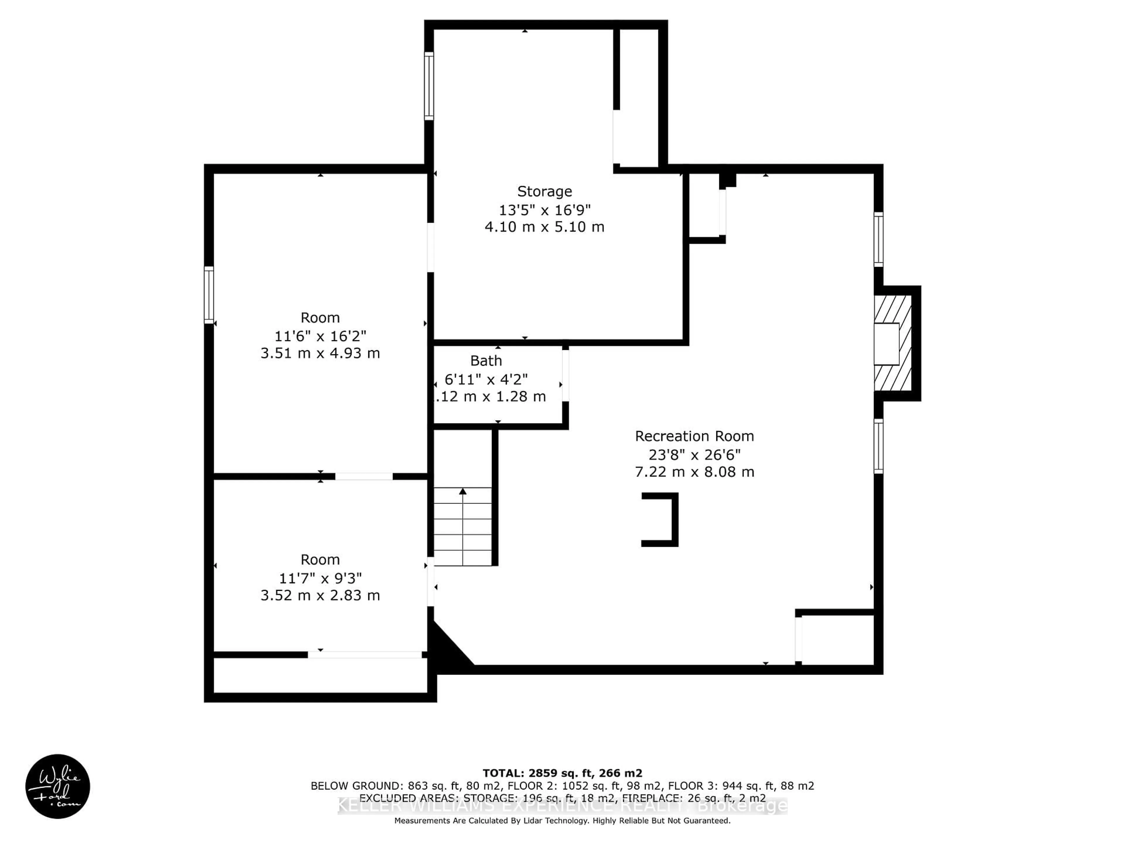 Floor plan for 481 Ferndale Dr, Barrie Ontario L4N 7X7