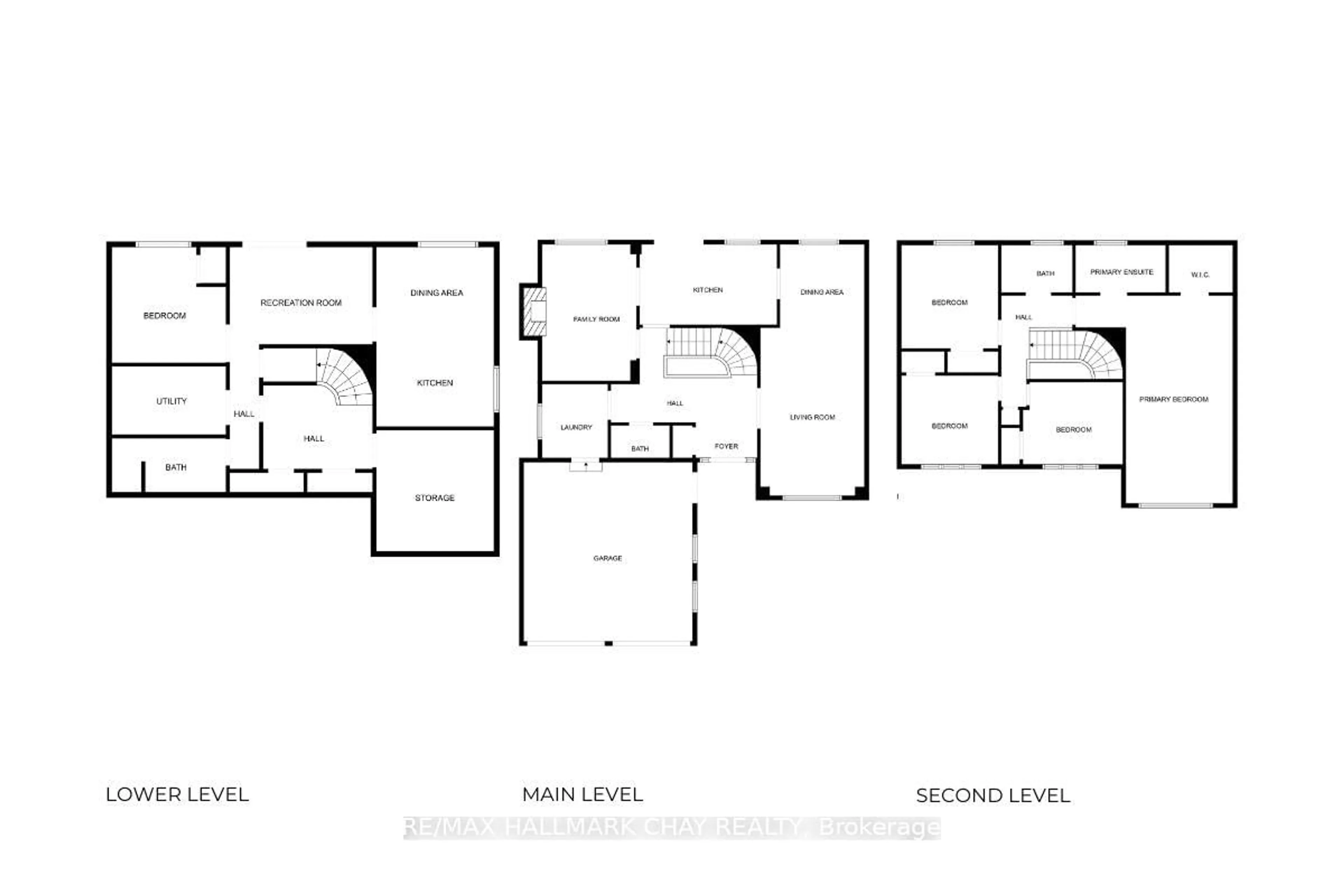 Floor plan for 4 Trillium Cres, Barrie Ontario L4N 5P5