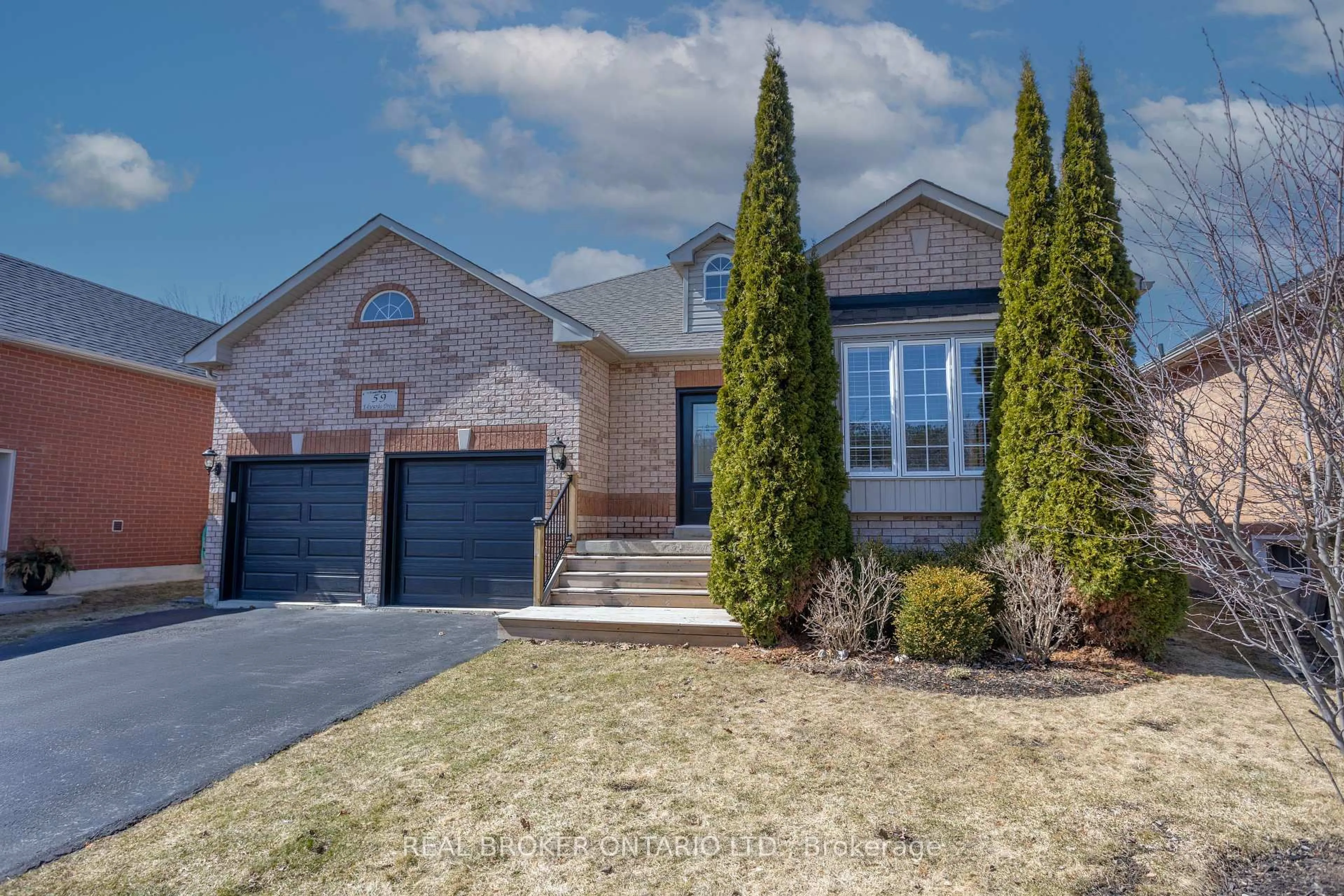 Home with brick exterior material, street for 59 Edwards Dr, Barrie Ontario L4N 9K8