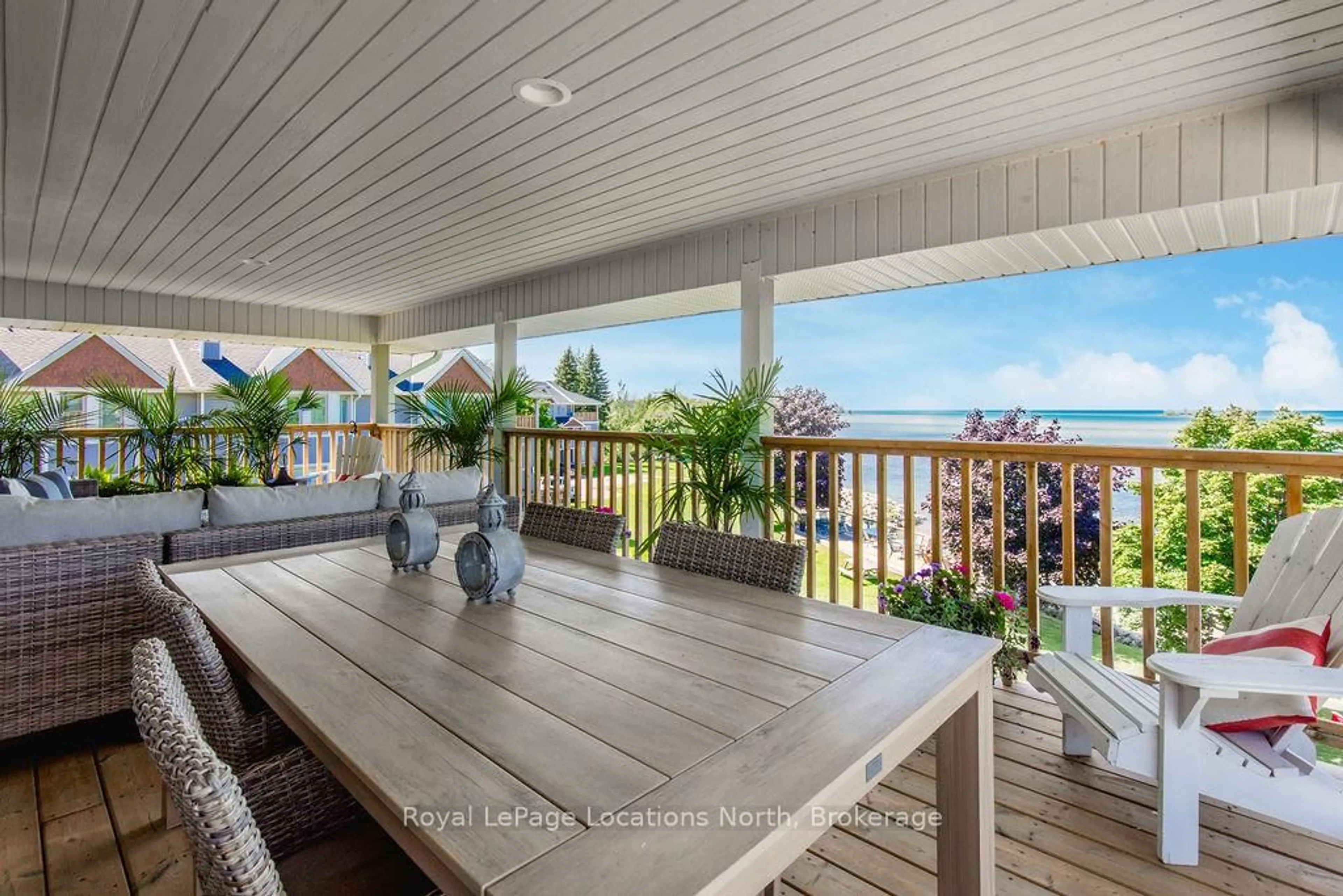 Patio, water/lake/river/ocean view for 38 Lighthouse Lane, Collingwood Ontario L9Y 5C8