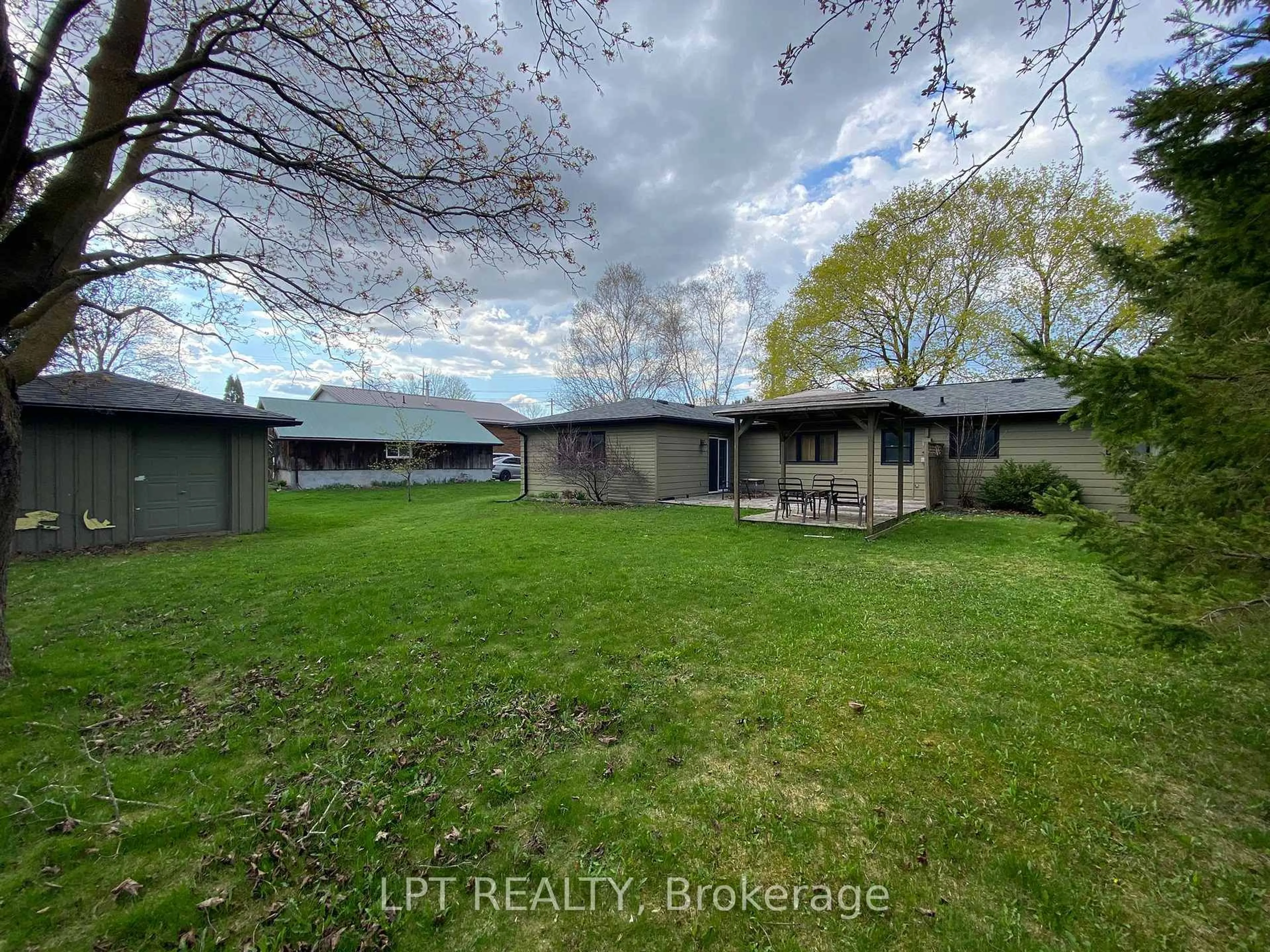A pic from outside/outdoor area/front of a property/back of a property/a pic from drone, water/lake/river/ocean view for 205 Christopher St, Clearview Ontario L0M 1S0
