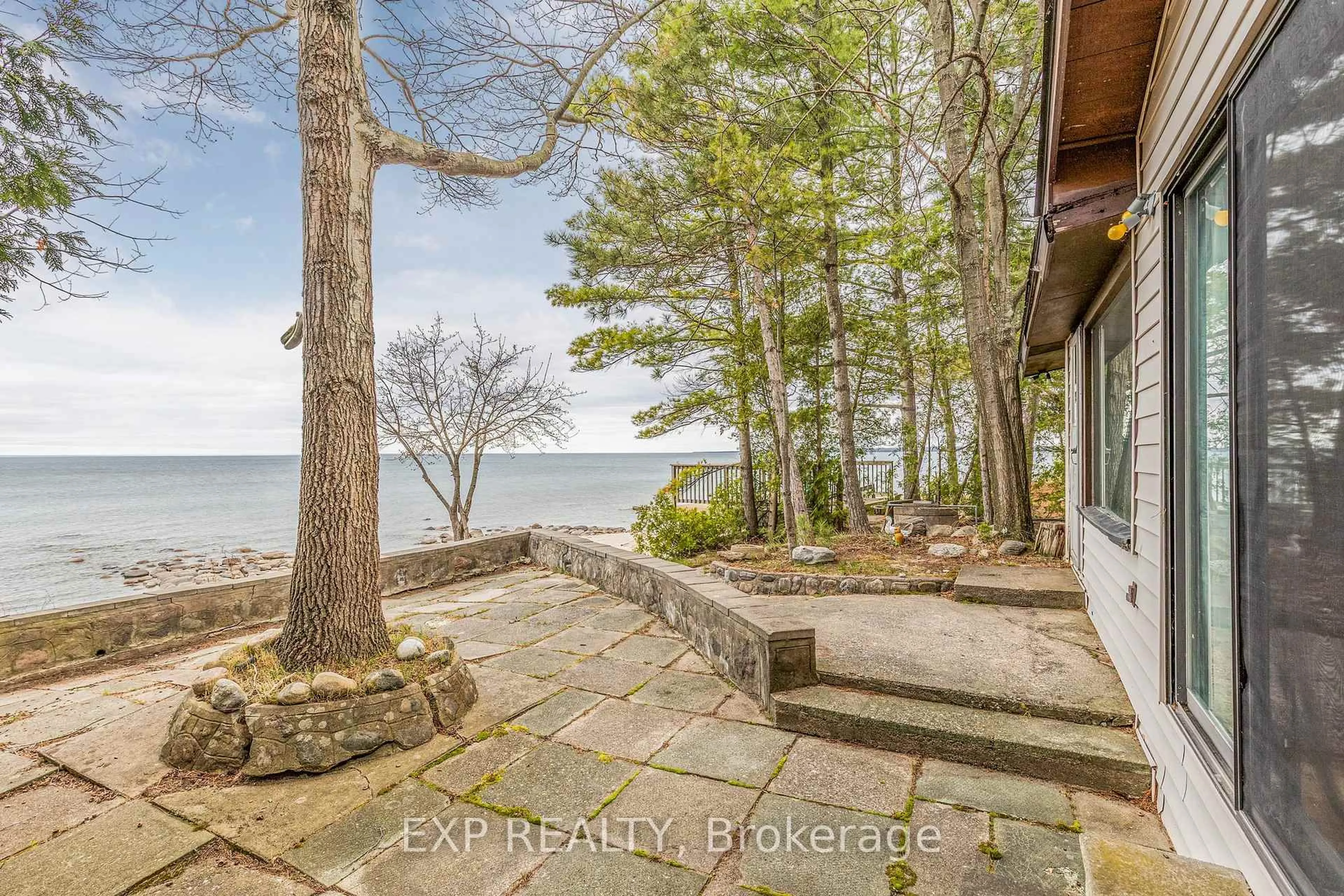 Patio, water/lake/river/ocean view for 8 Yarwood Rd, Tiny Ontario L0L 2J0