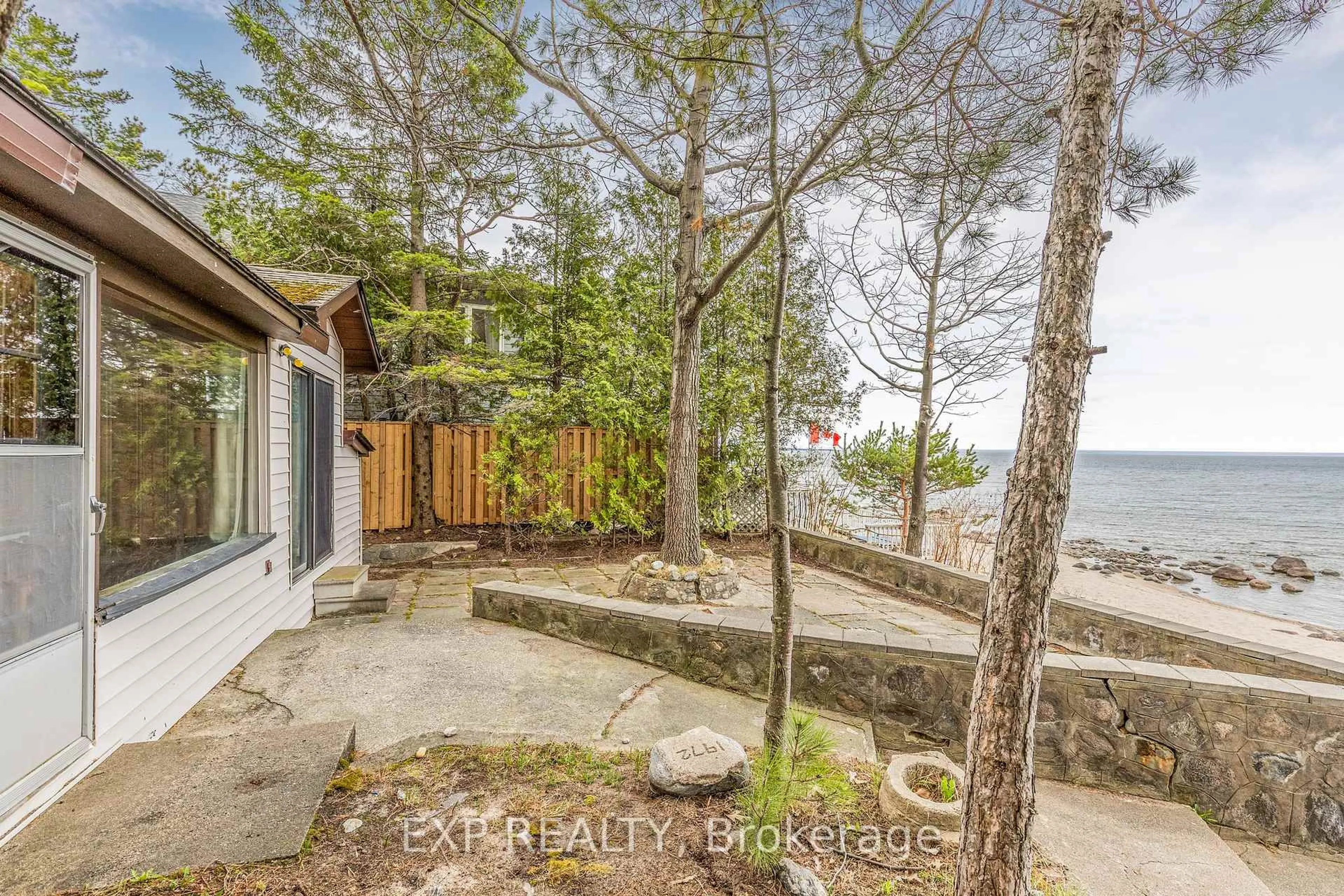 Patio, water/lake/river/ocean view for 8 Yarwood Rd, Tiny Ontario L0L 2J0