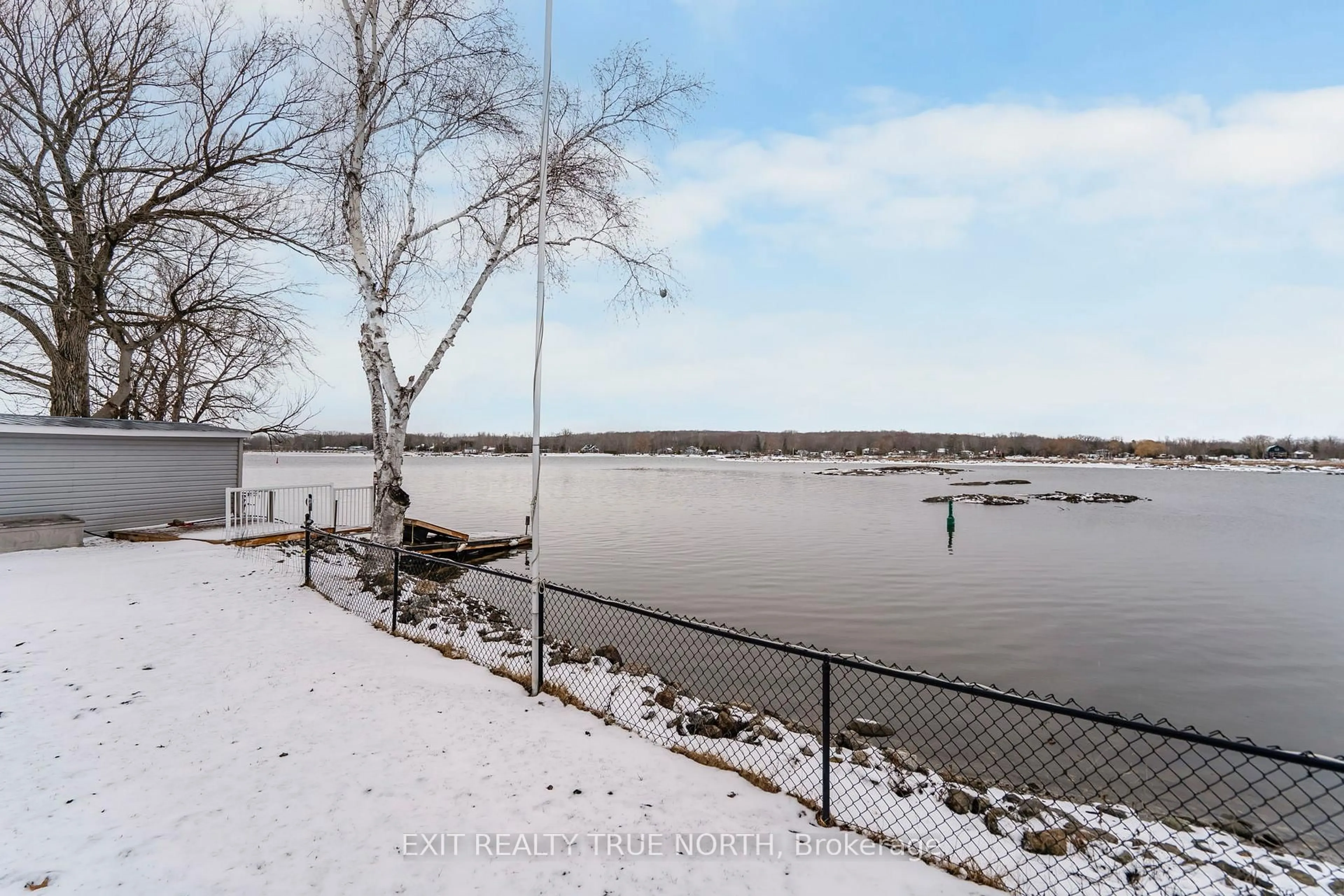 Patio, water/lake/river/ocean view for 5 Hemlock Ave, Tay Ontario L0K 2C0