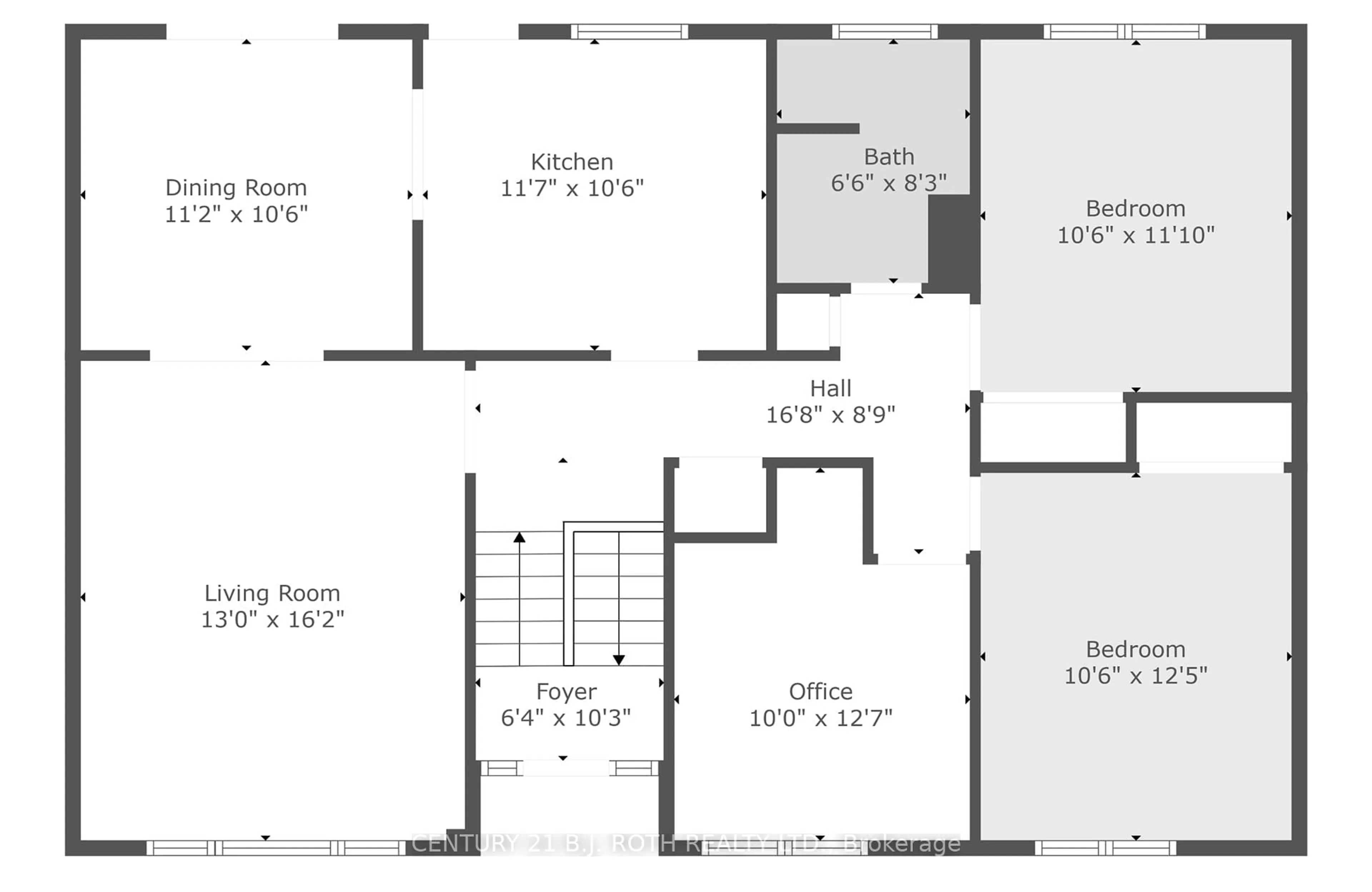 Floor plan for 117 SPRINGDALE Dr, Barrie Ontario L4M 4Y1