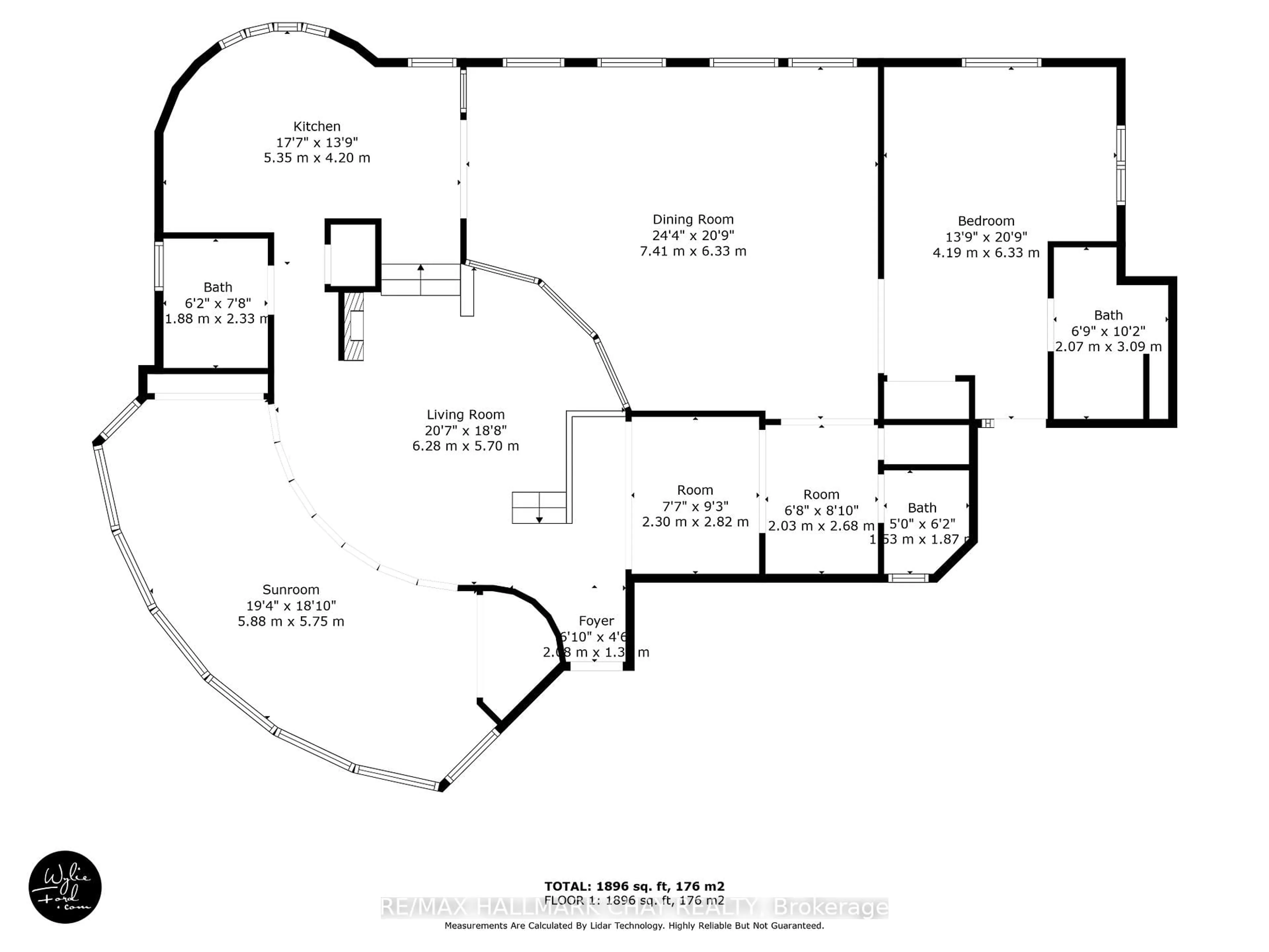 Floor plan for 4 Lakeshore Rd, Midland Ontario L4R 0B9