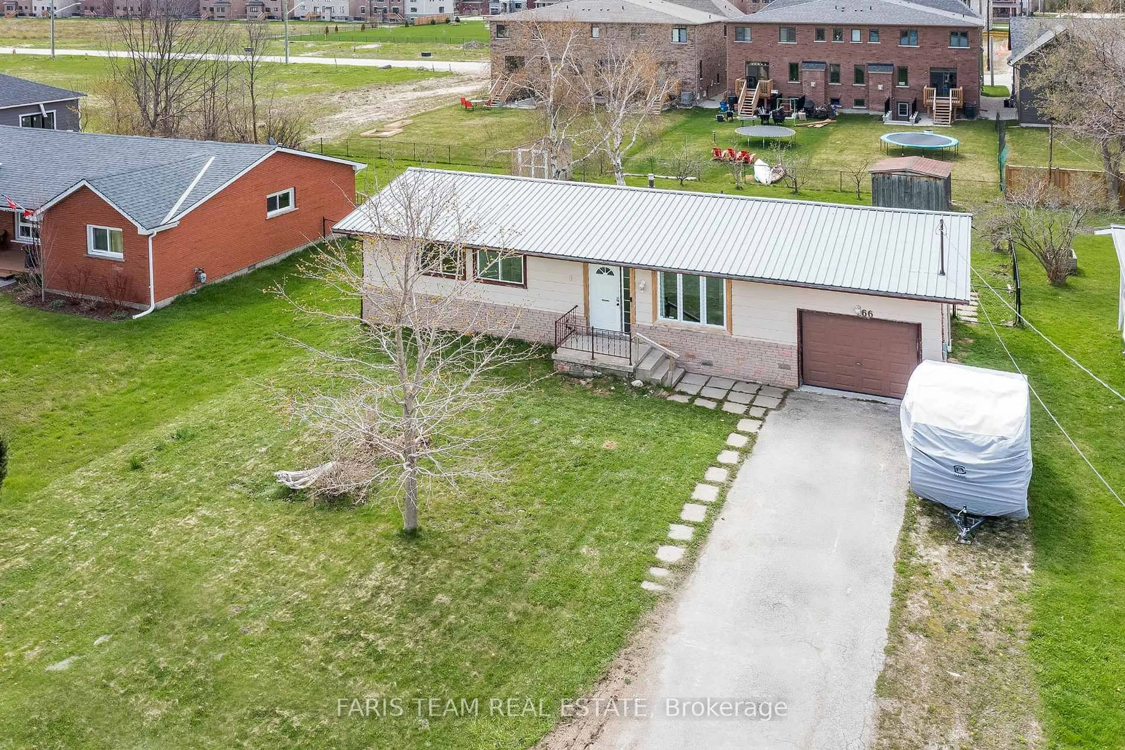 A pic from outside/outdoor area/front of a property/back of a property/a pic from drone, street for 7515 County Road 91 N/A, Clearview Ontario L0M 1S0