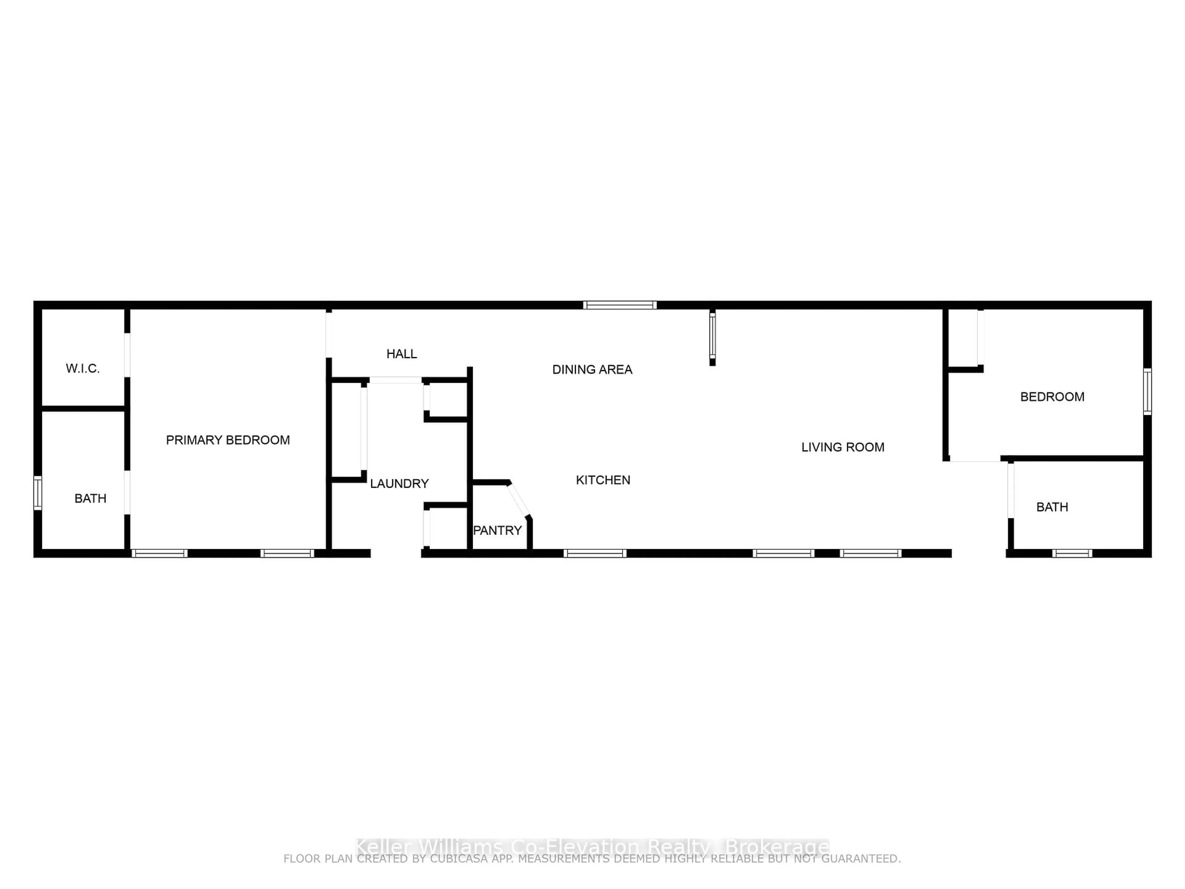 Floor plan for 5411 Elliott Sdrd #3, Tay Ontario L4R 4K3