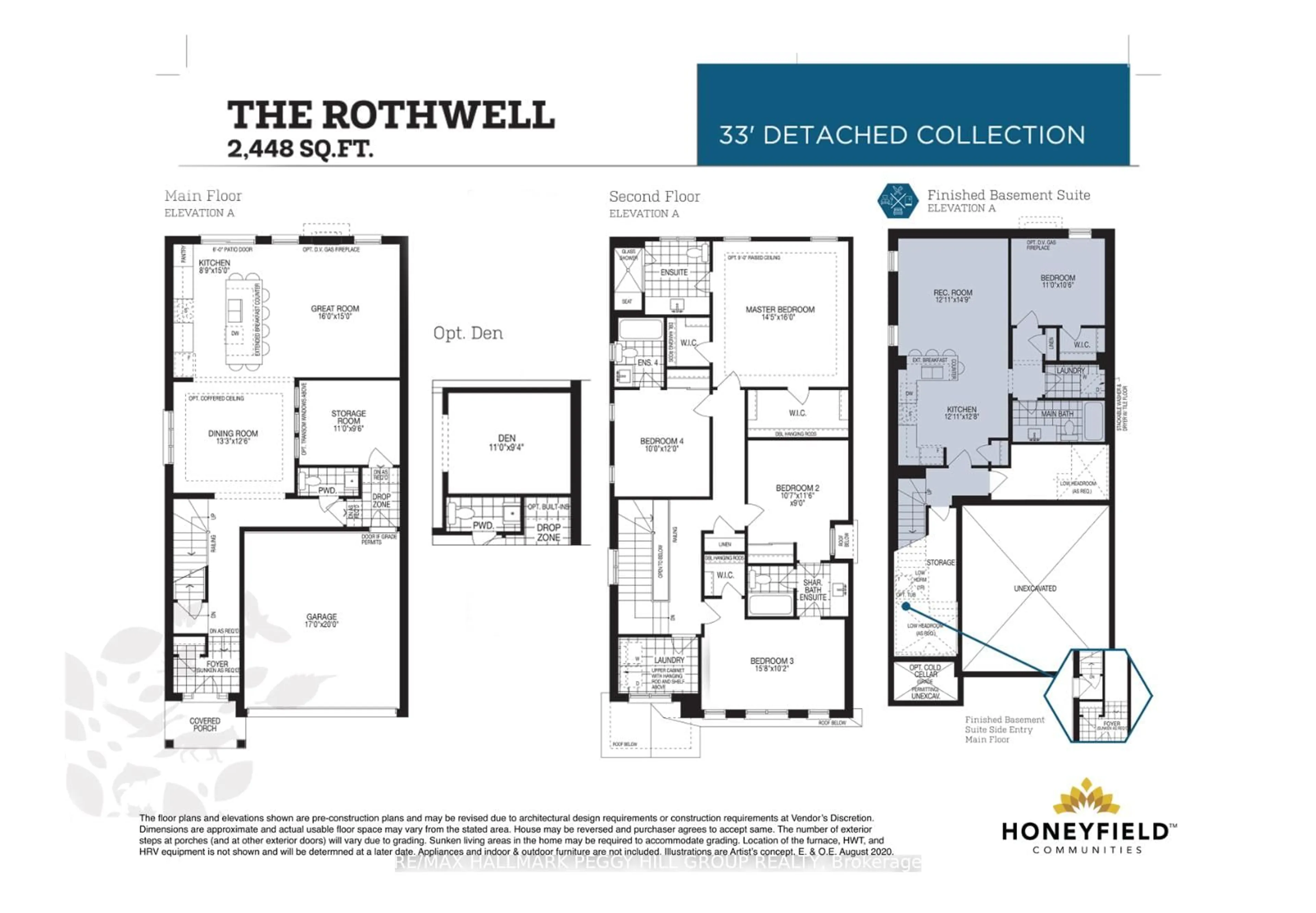 Floor plan for 5 Amsterdam Dr, Barrie Ontario L9J 0Z5