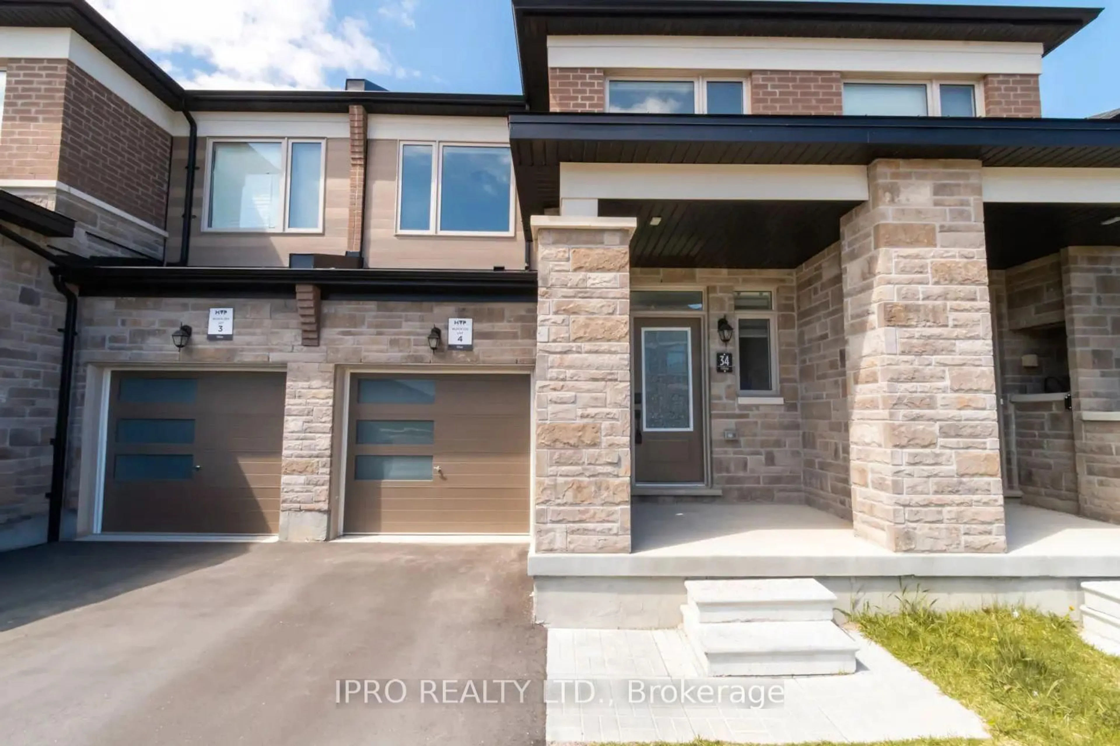 Home with brick exterior material, street for 34 Valleybrook Rd, Barrie Ontario L9J 0L4