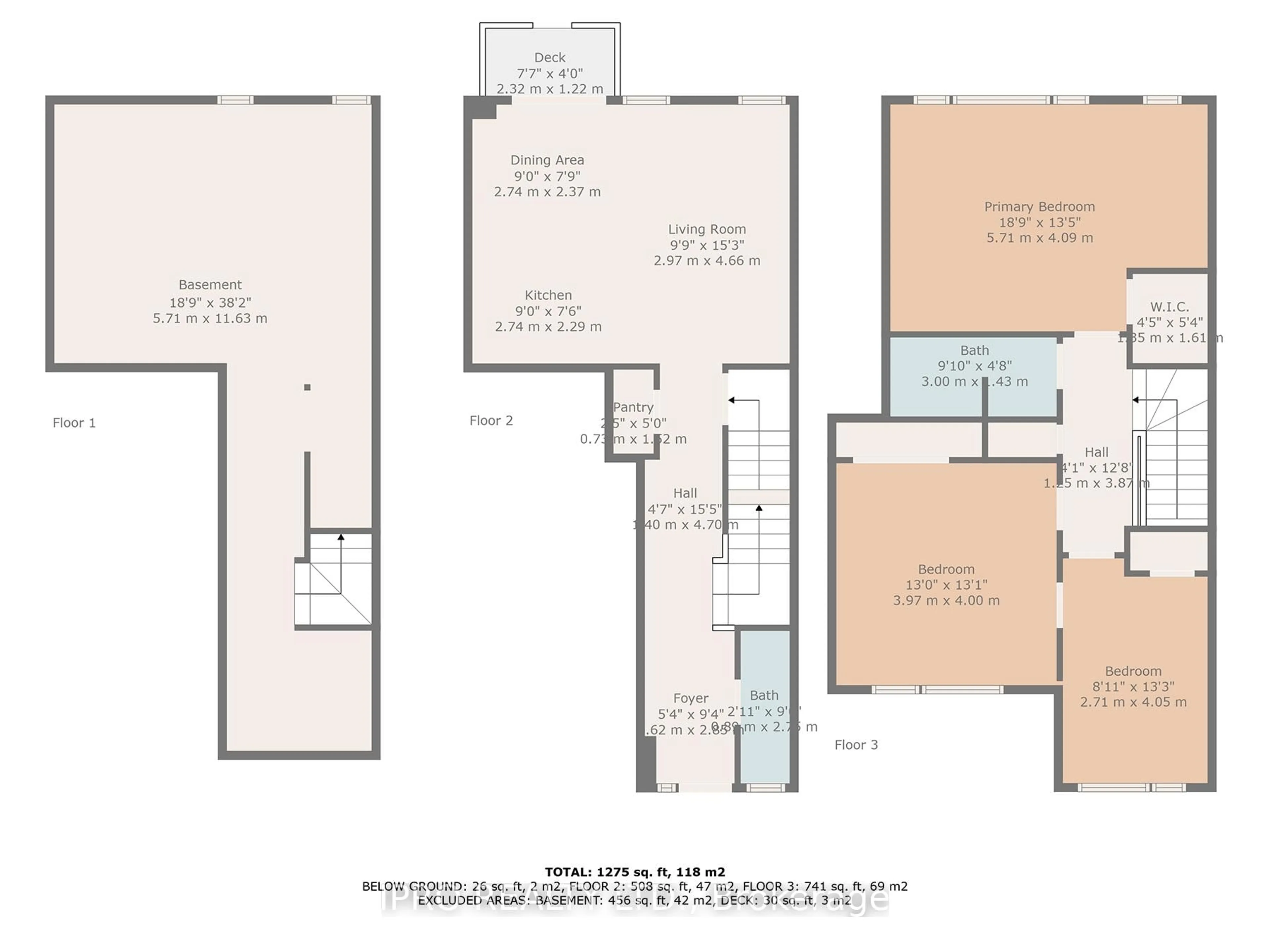 Floor plan for 34 Valleybrook Rd, Barrie Ontario L9J 0L4