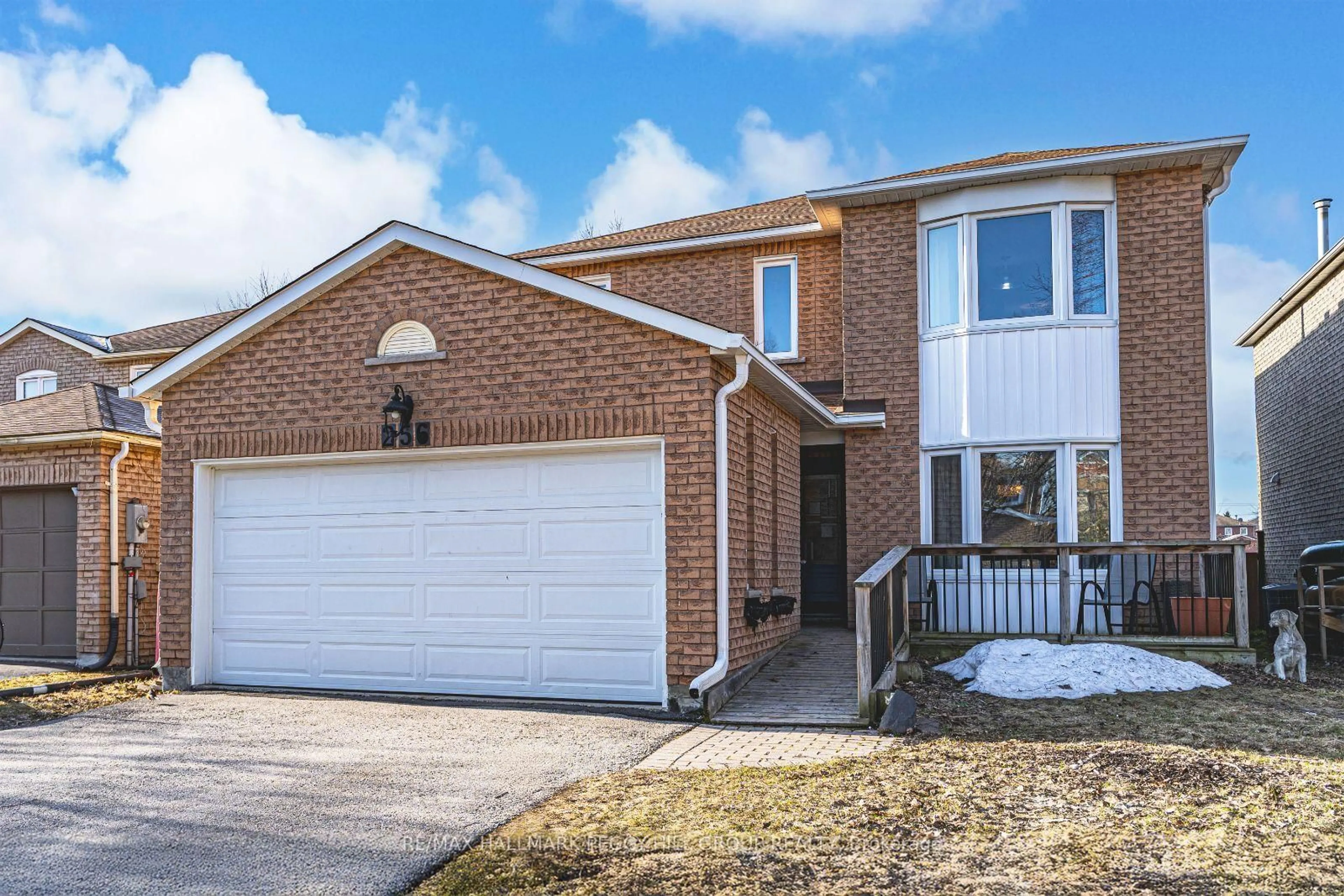Home with brick exterior material, street for 256 Hickling Tr, Barrie Ontario L4M 5W7