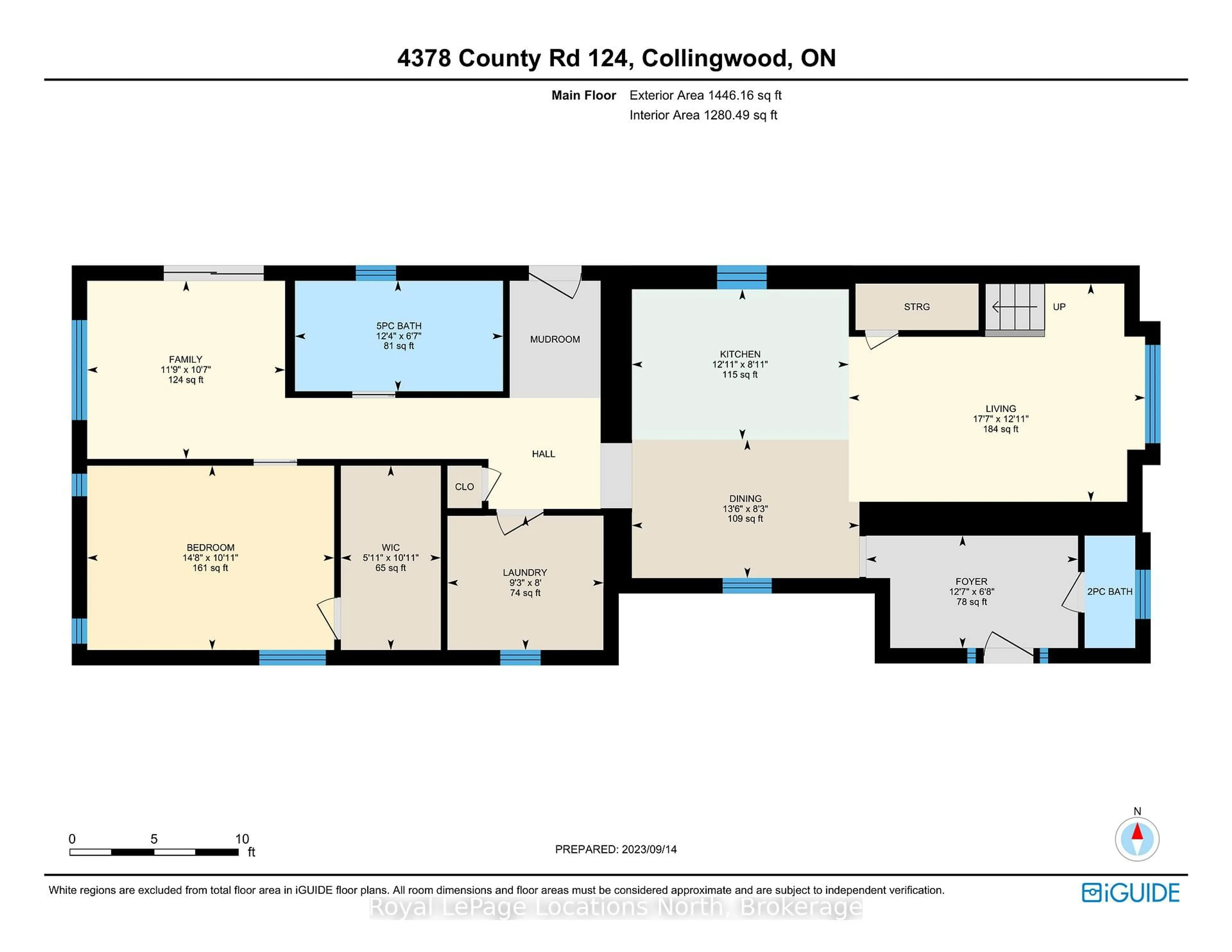 Floor plan for 4378 County 124 Rd, Clearview Ontario L9Y 3Z1