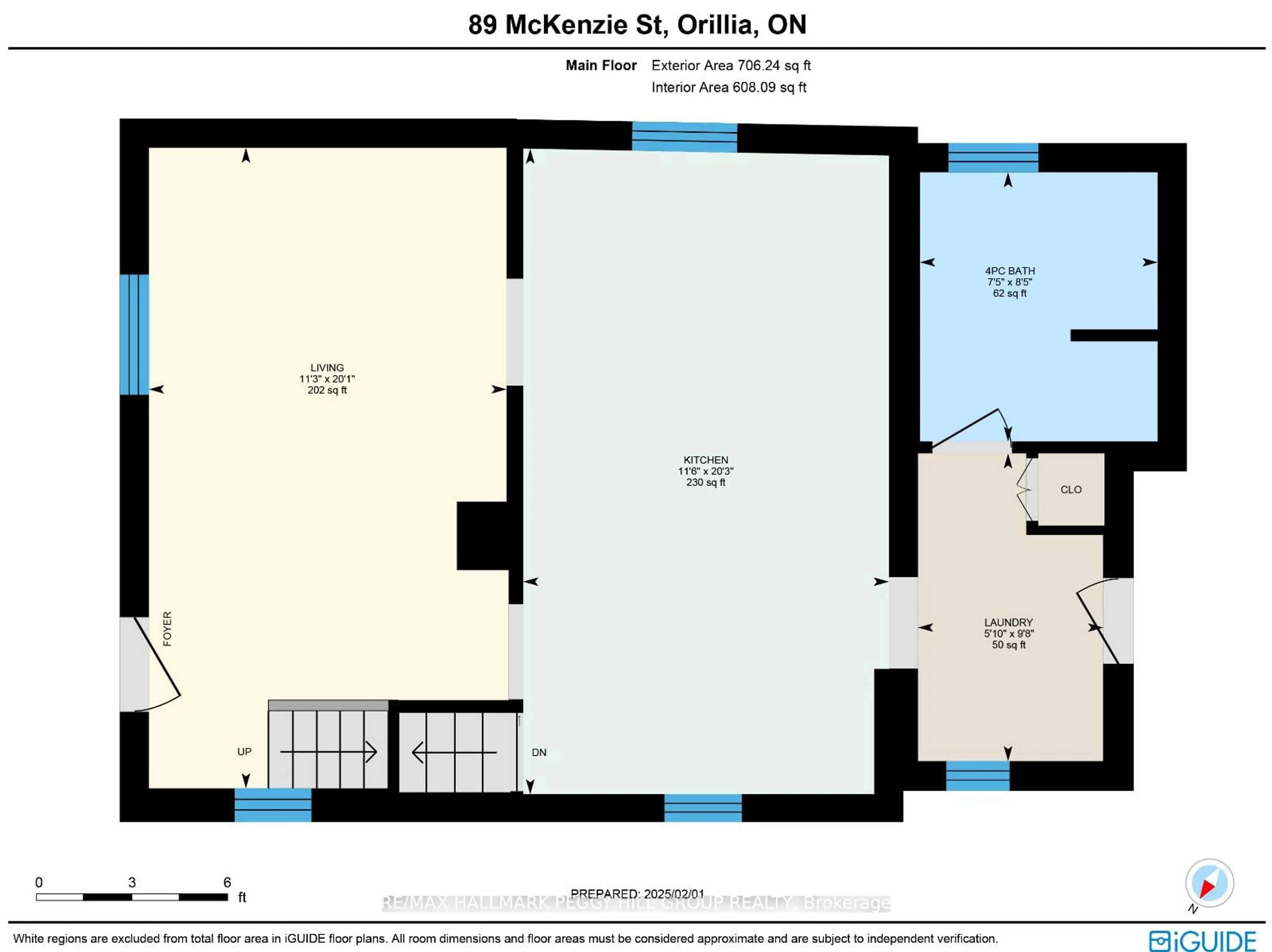 Floor plan for 89 McKenzie St, Orillia Ontario L3V 6A6