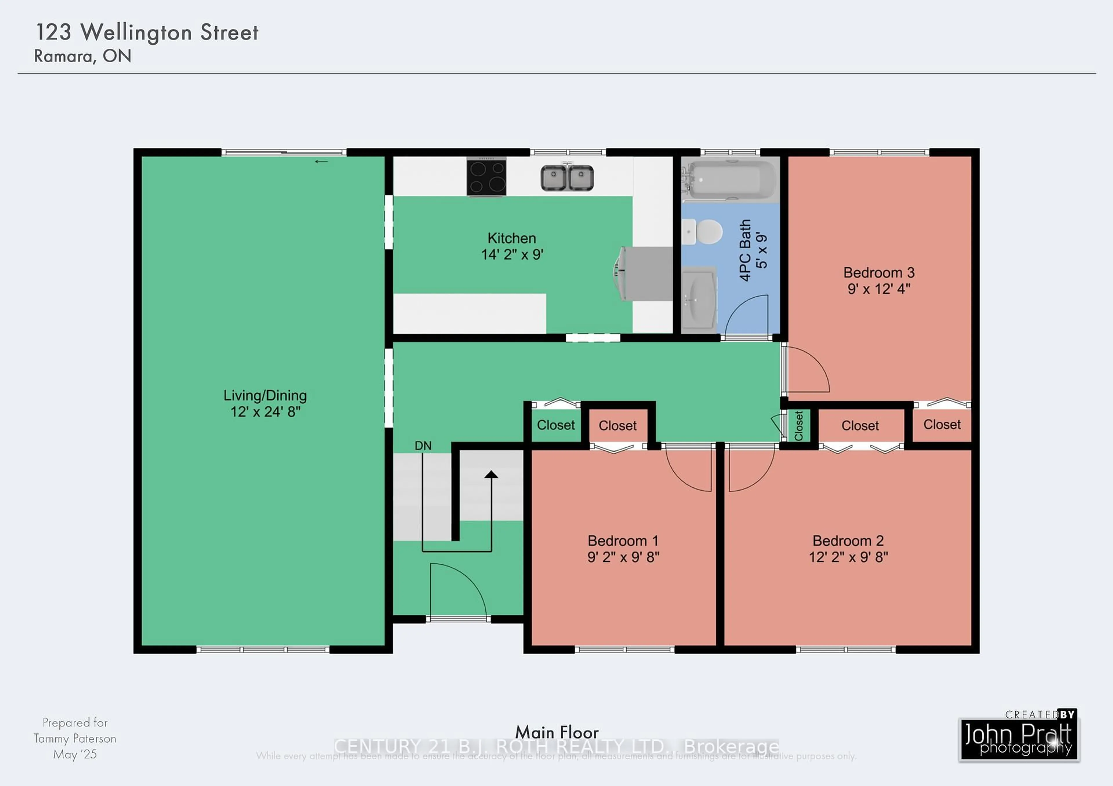 Floor plan for 123 Wellington St, Ramara Ontario L3V 3C3