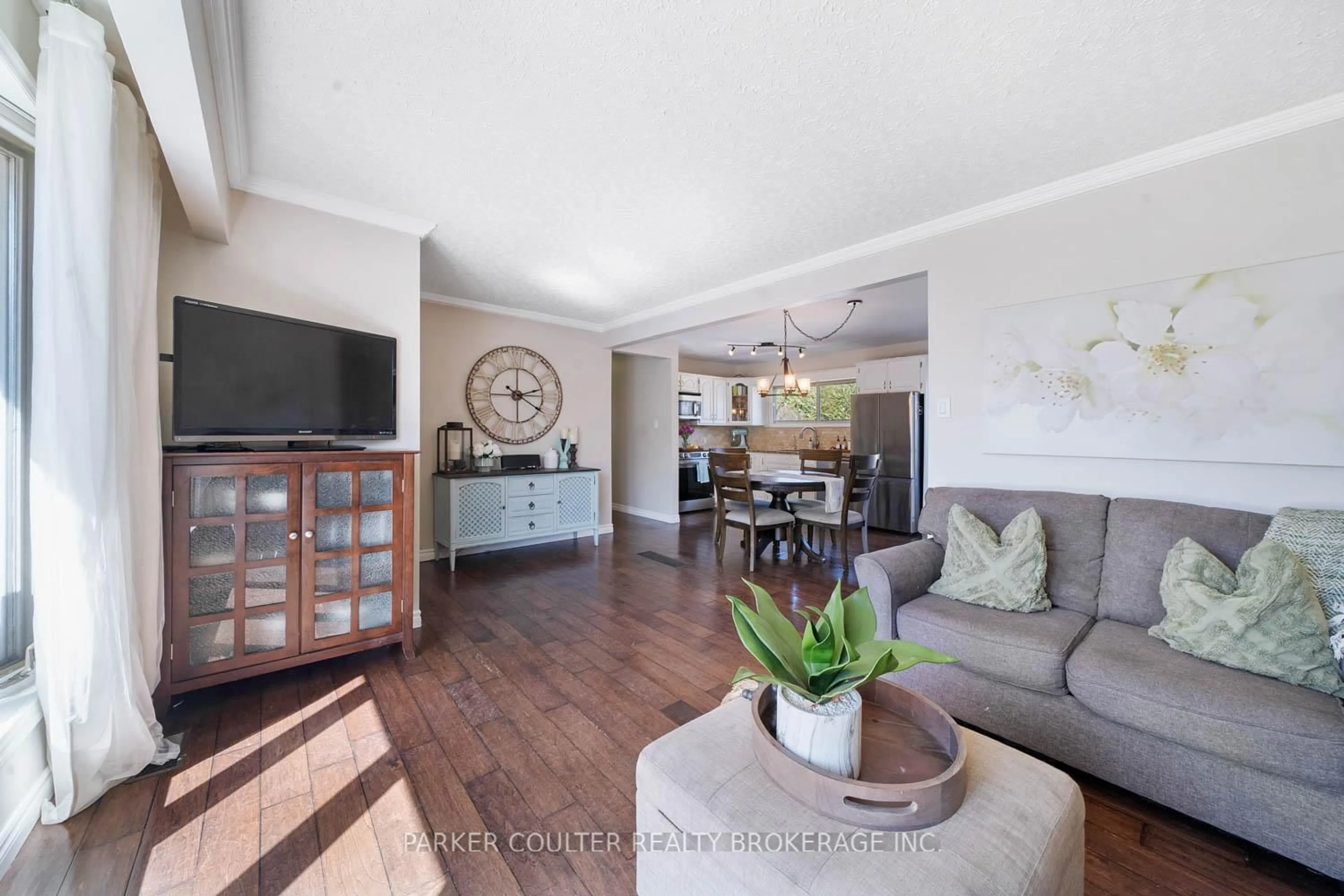 Living room with furniture, unknown for 13 Huron St, Springwater Ontario L0L 1Y0