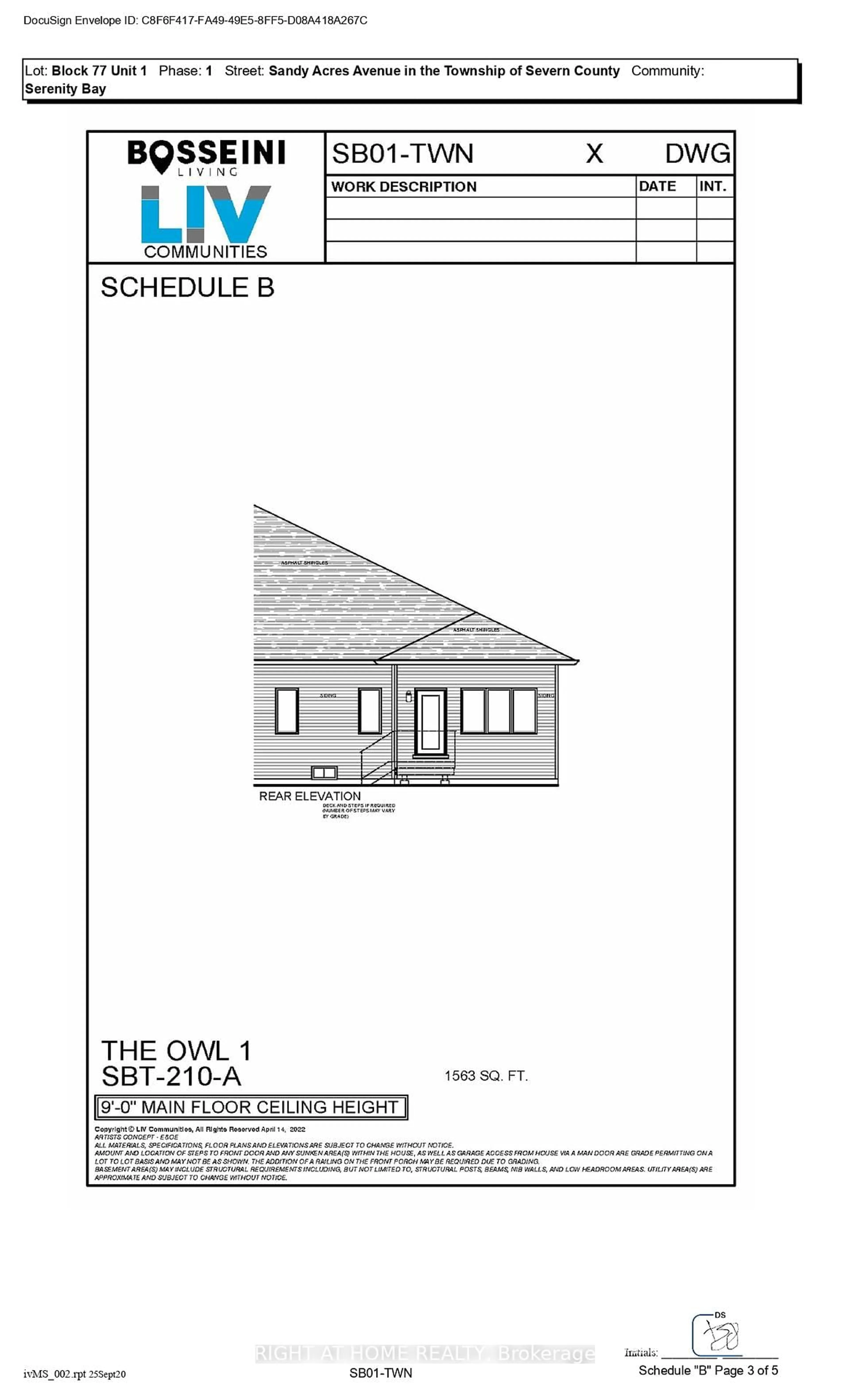 Floor plan for 3056 Sandy Acrs Ave, Severn Ontario L3V 8P8