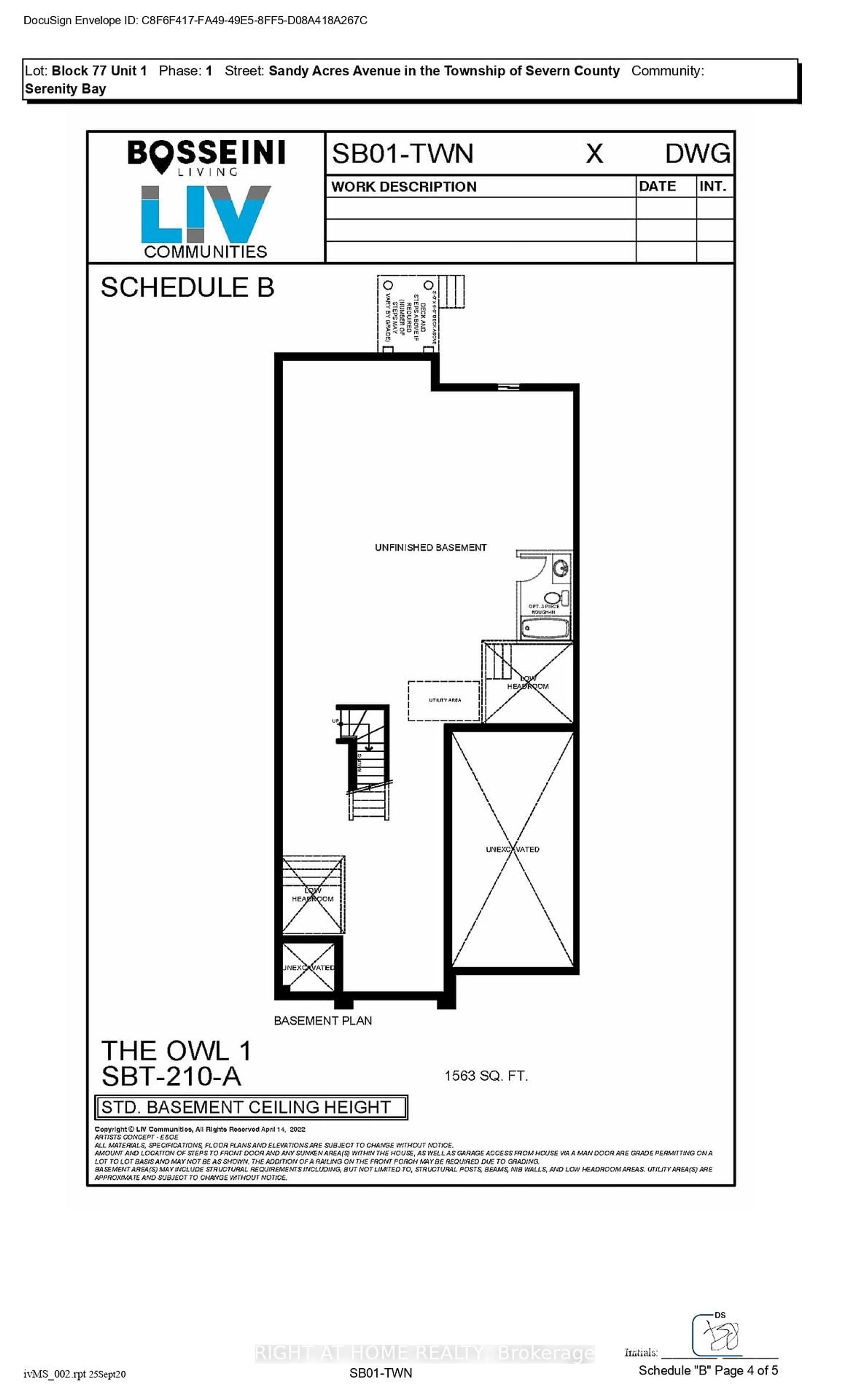 Floor plan for 3056 Sandy Acrs Ave, Severn Ontario L3V 8P8