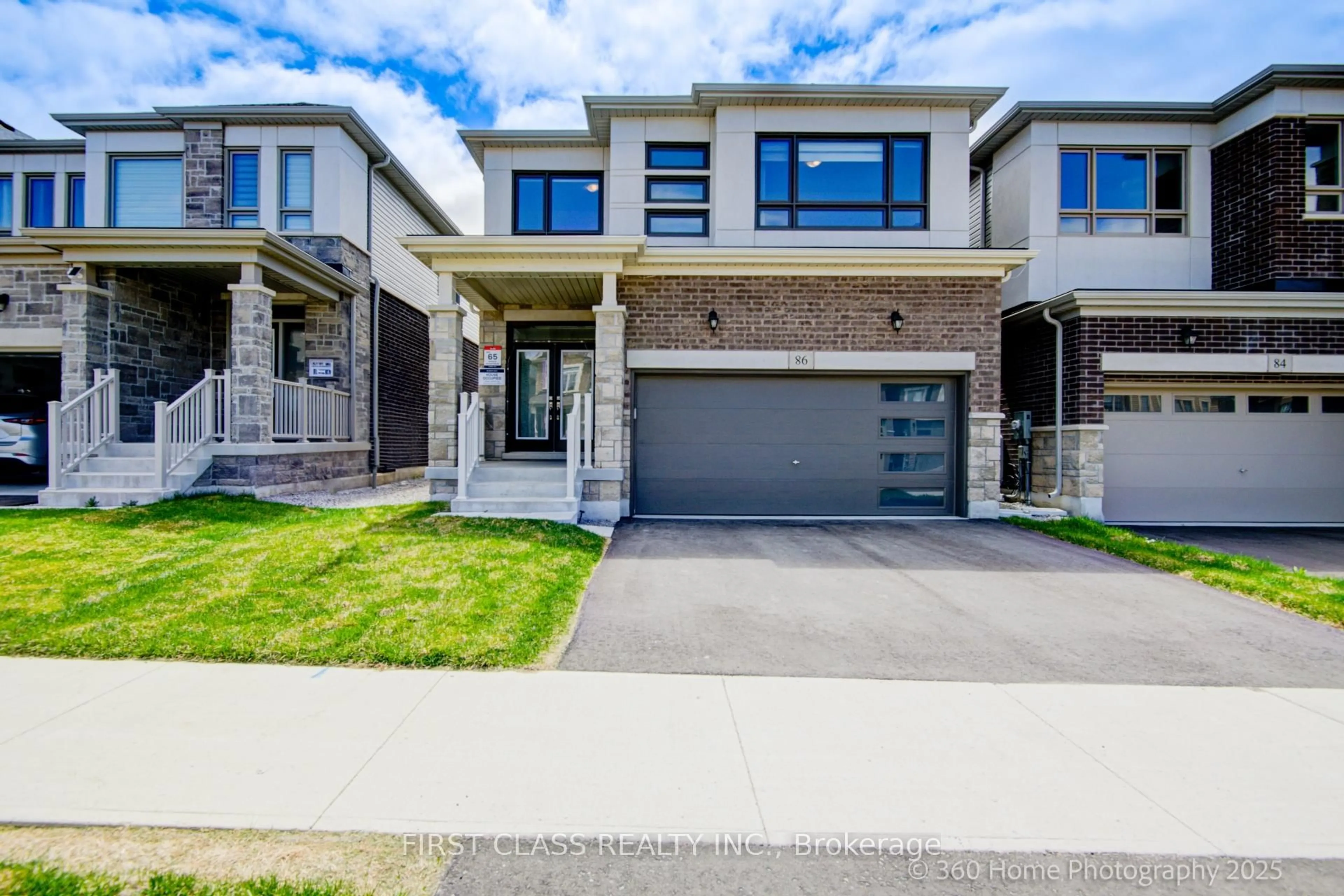 Home with brick exterior material, street for 86 Shepherd Dr, Barrie Ontario L9J 0P5
