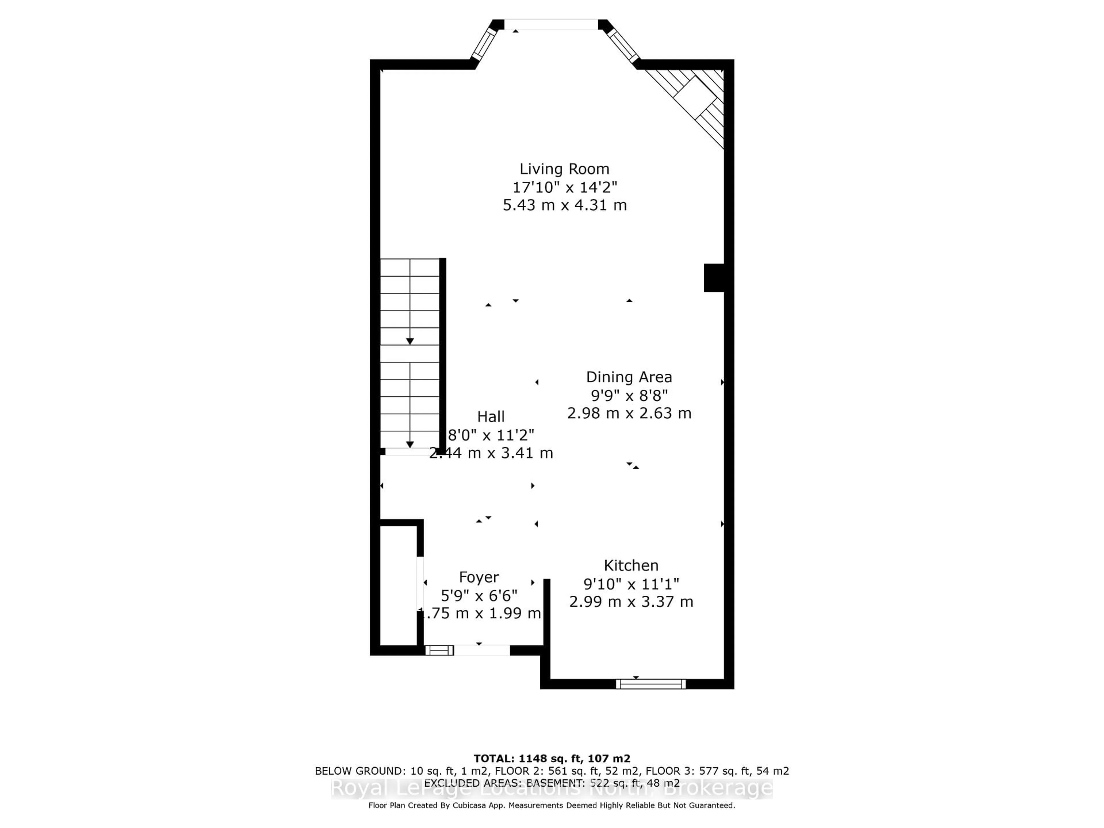 Floor plan for 15 Watts Cres #16, Collingwood Ontario L9Y 4S6
