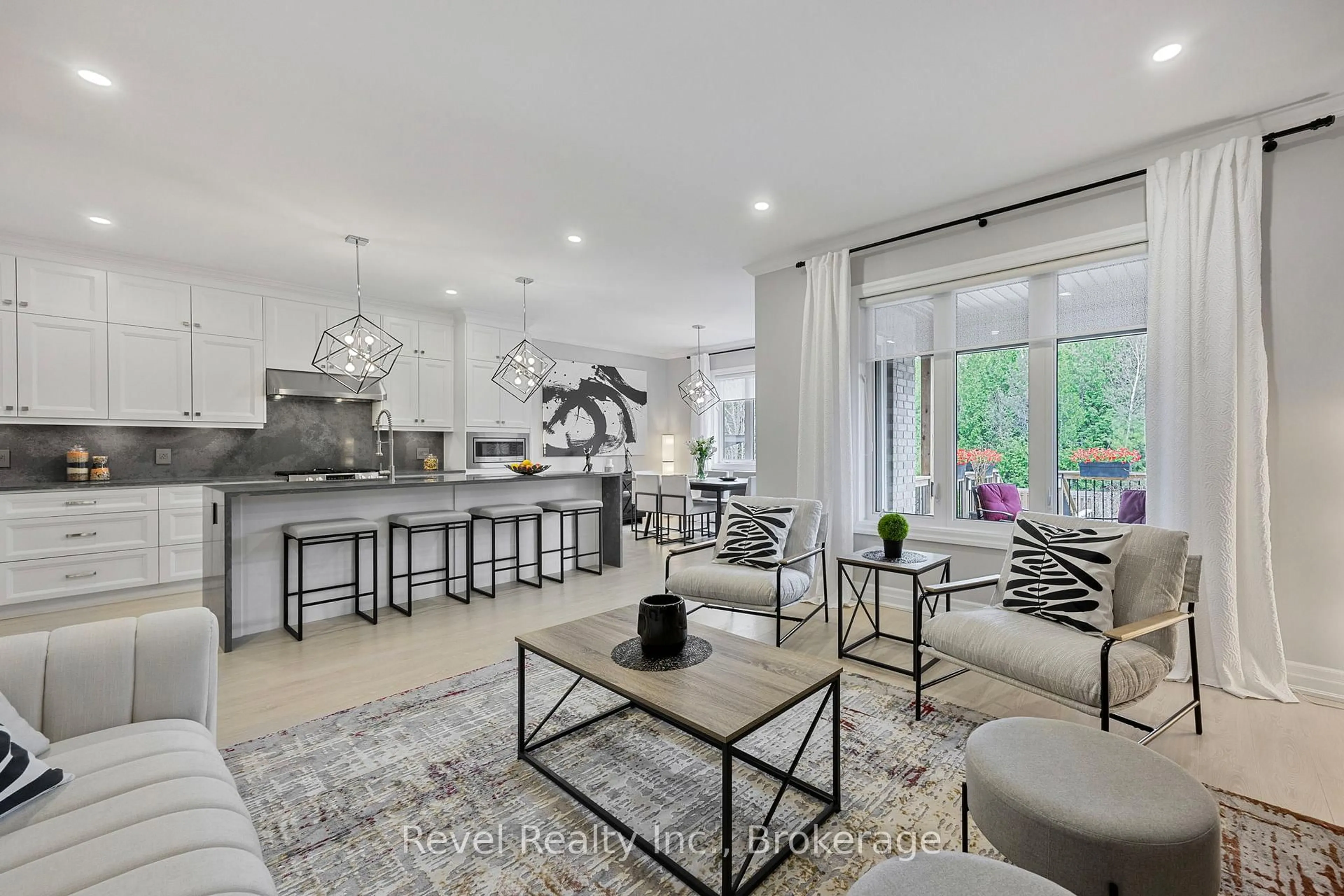 Open concept kitchen, unknown for 47 Natures Tr, Wasaga Beach Ontario L9Z 0H4