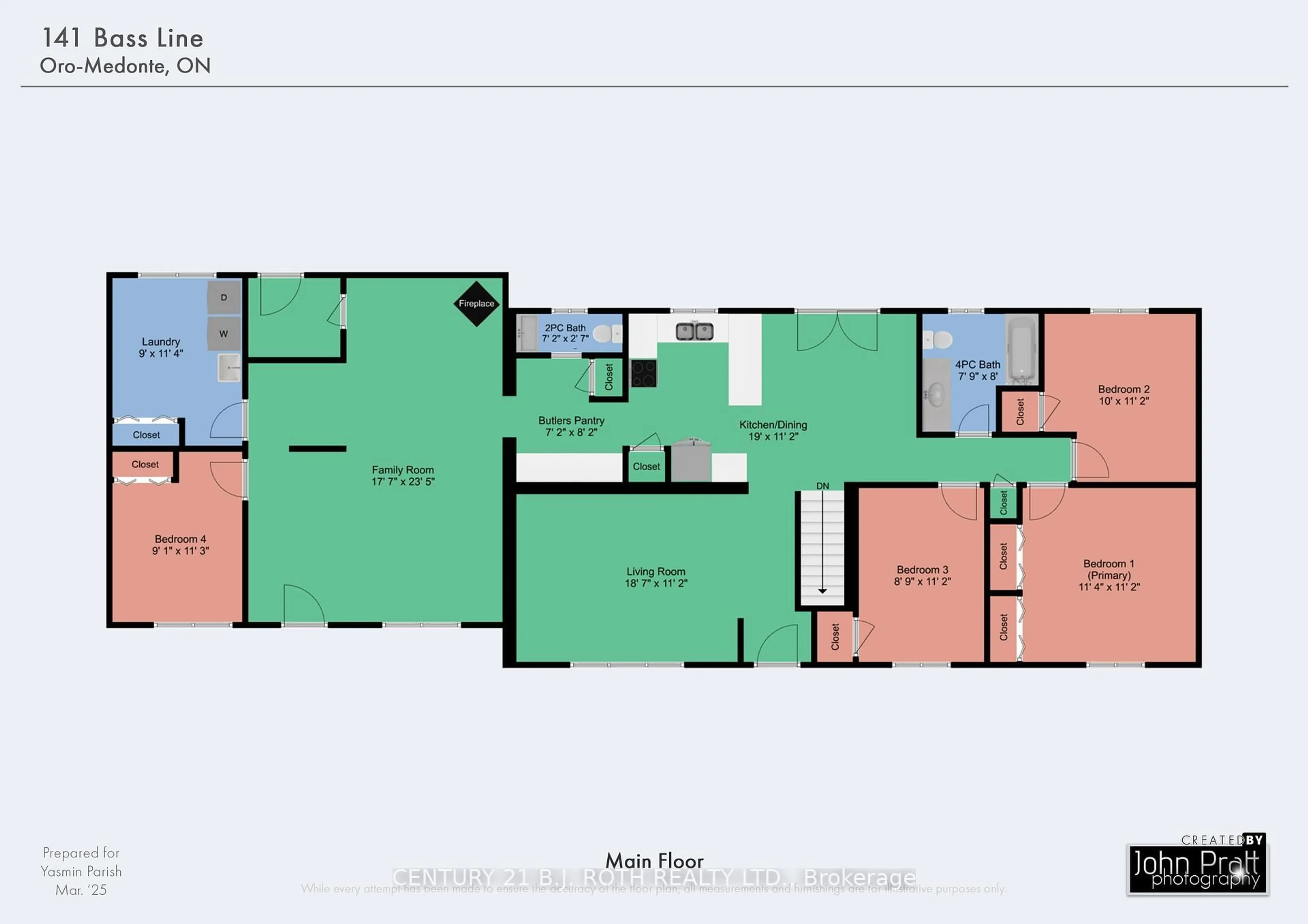 Floor plan for 141 Bass Line, Oro-Medonte Ontario L3V 0J9