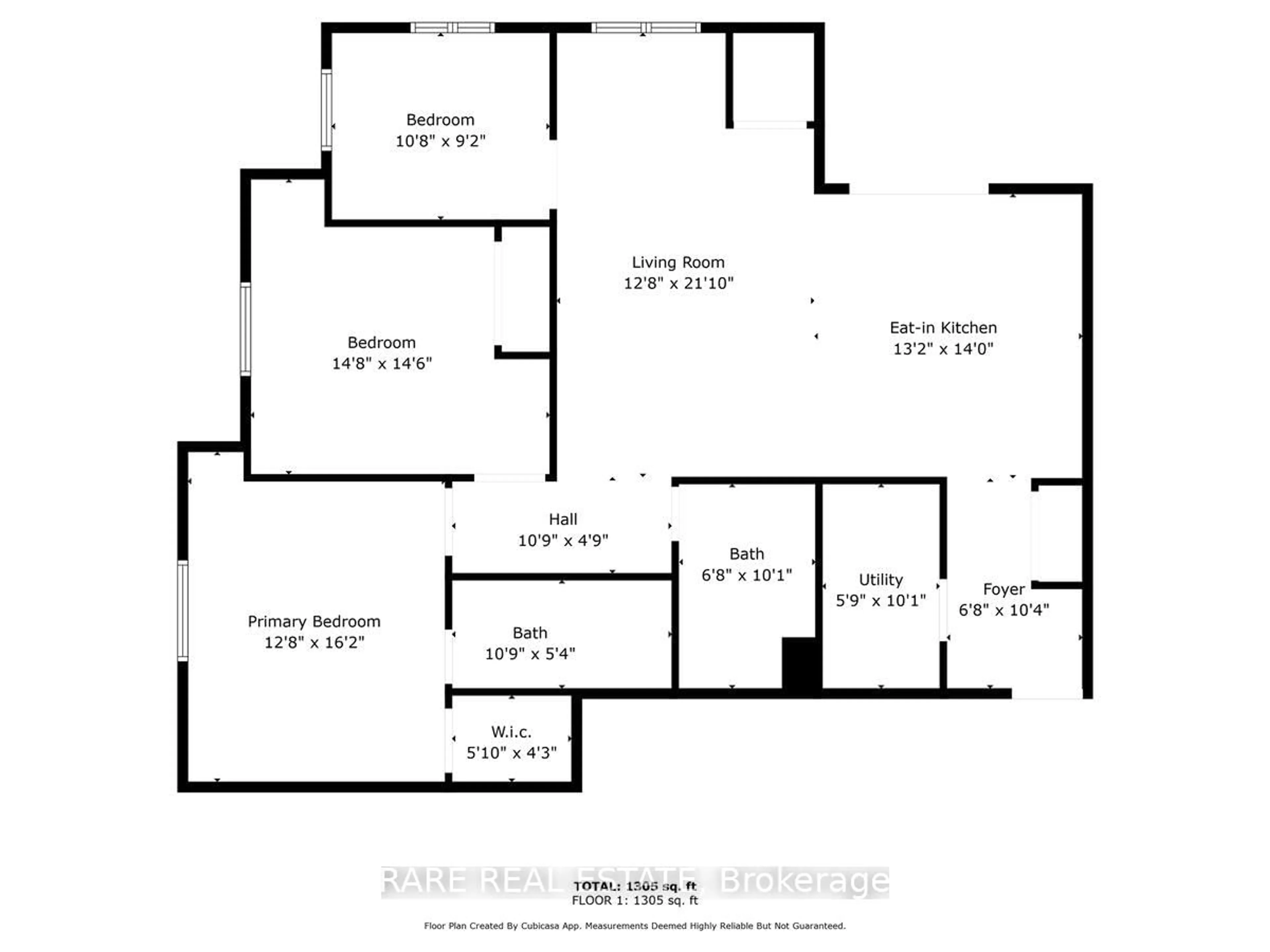 Floor plan for 5 Chef Lane #413, Barrie Ontario L9J 0J8