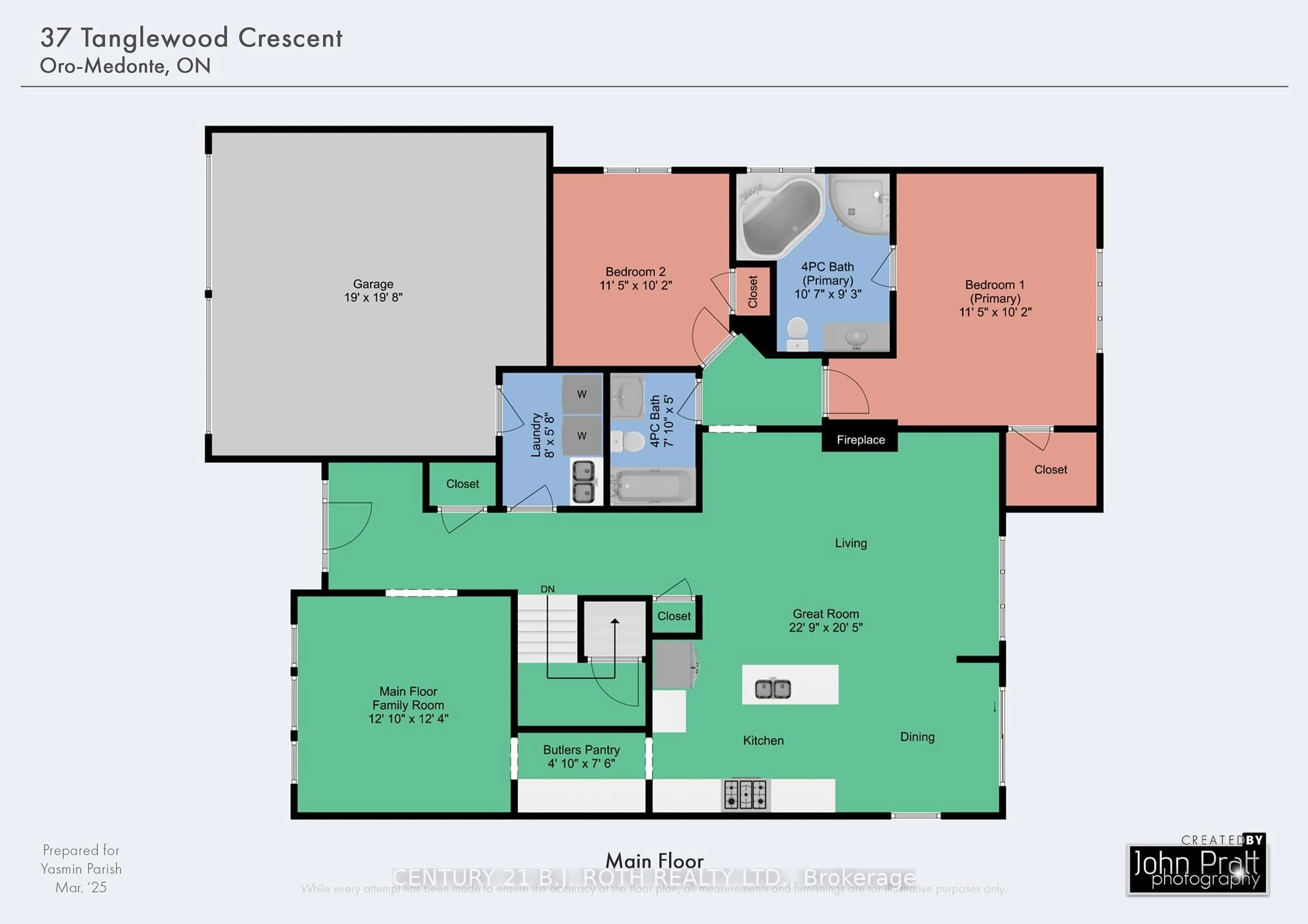 Floor plan for 37 Tanglewood Cres, Oro-Medonte Ontario L0L 2L0