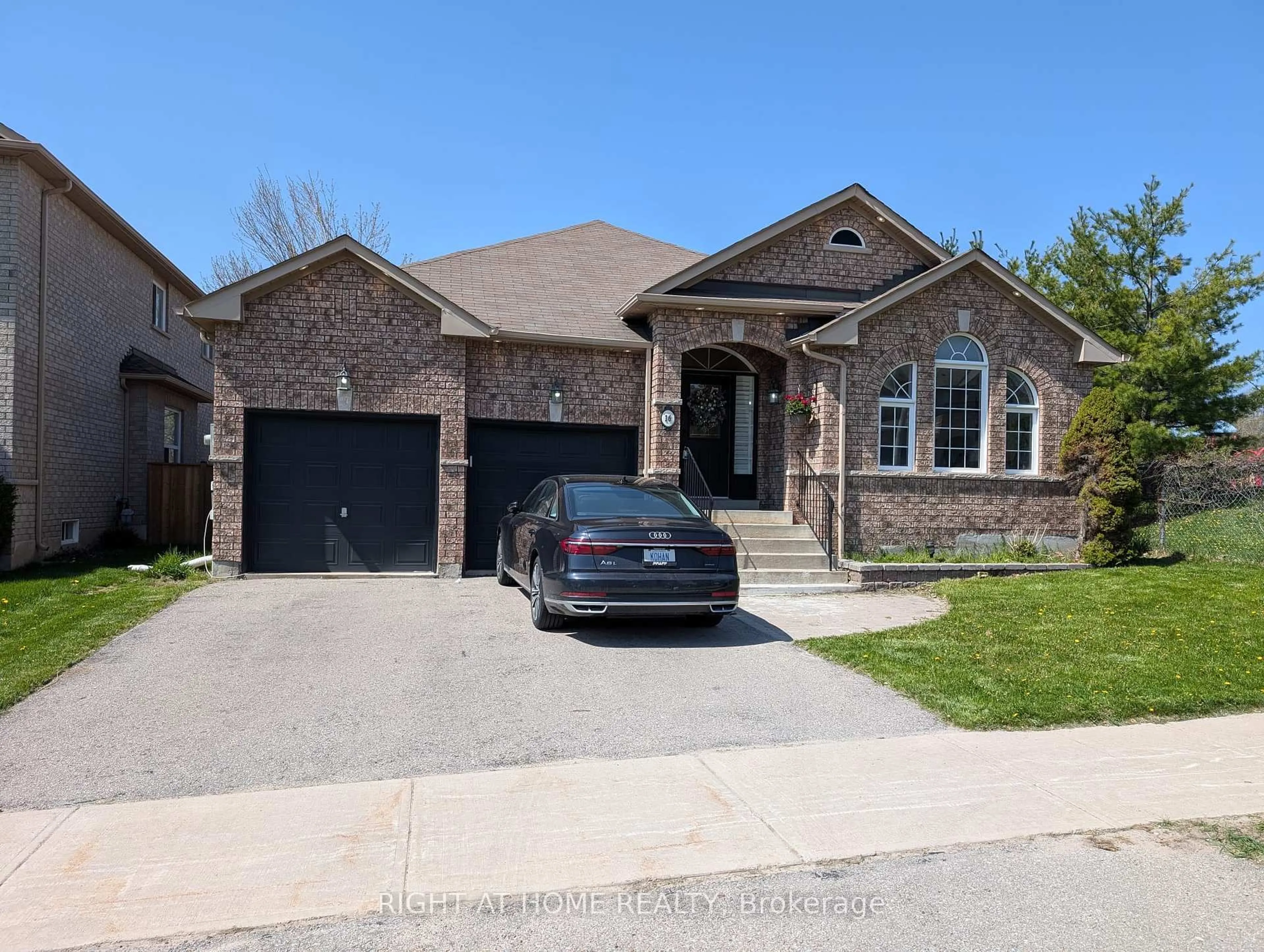 Home with brick exterior material, street for 16 Imperial Crown Lane, Barrie Ontario L4N 0T4