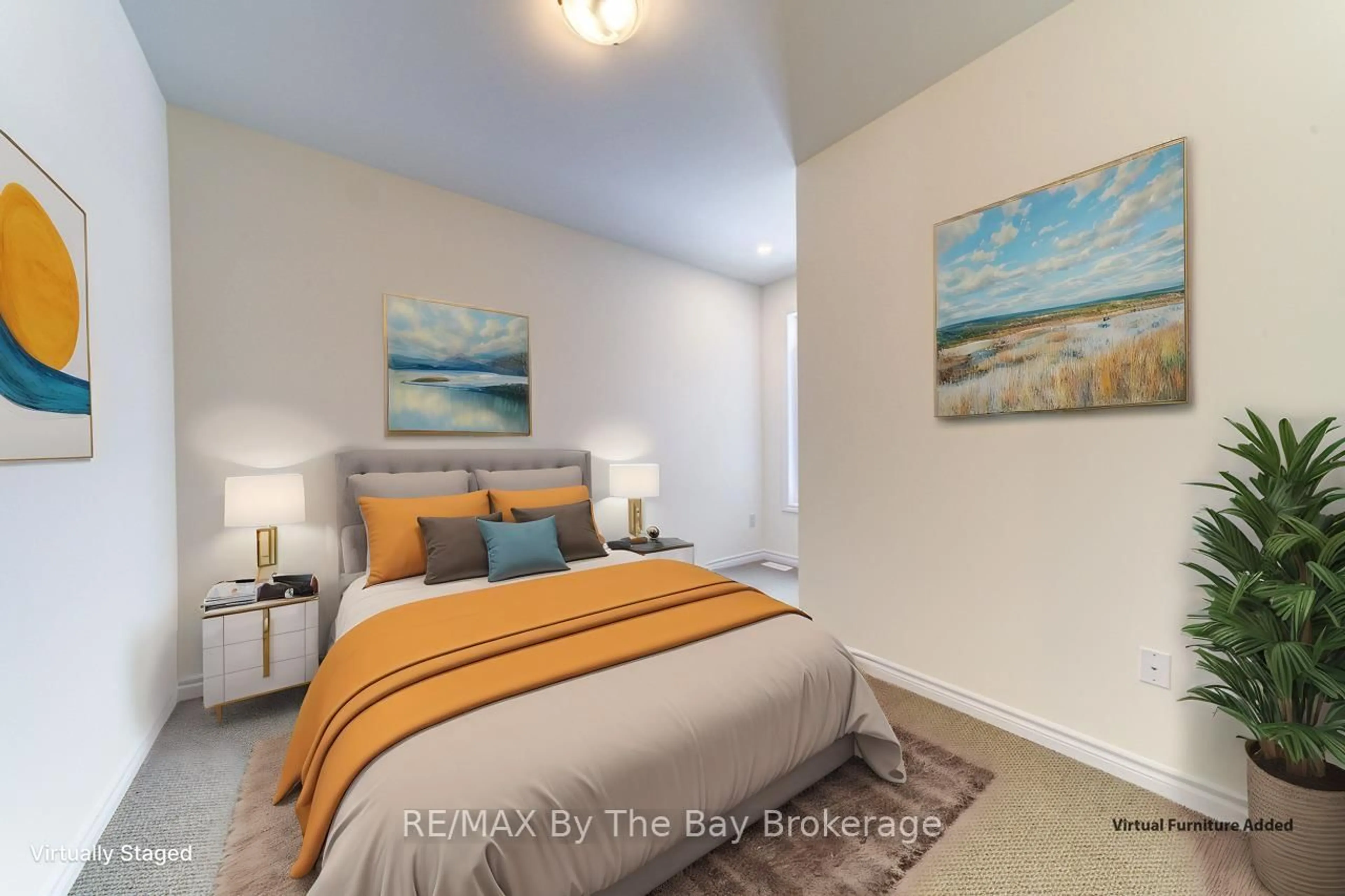 Bedroom with bed, unknown for 15 Sun Valley Ave, Wasaga Beach Ontario L9Z 0N6