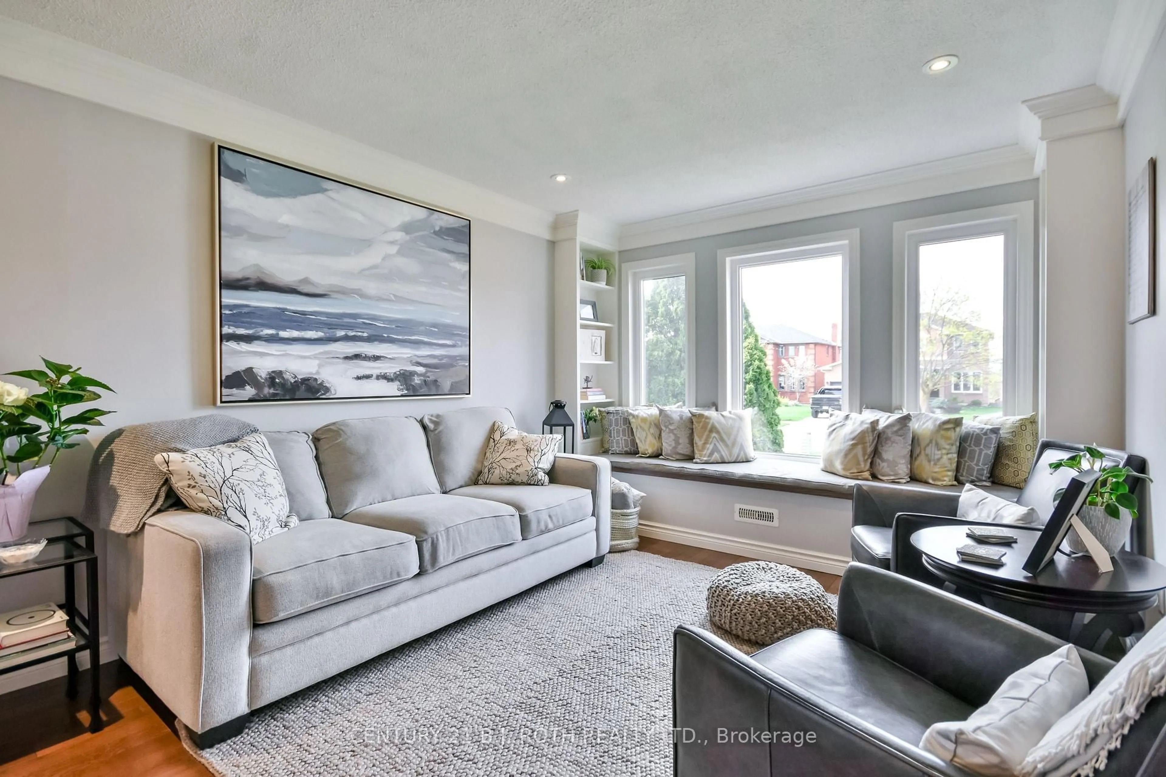 Living room with furniture, unknown for 30 Golden Meadow Rd, Barrie Ontario L4N 7E6