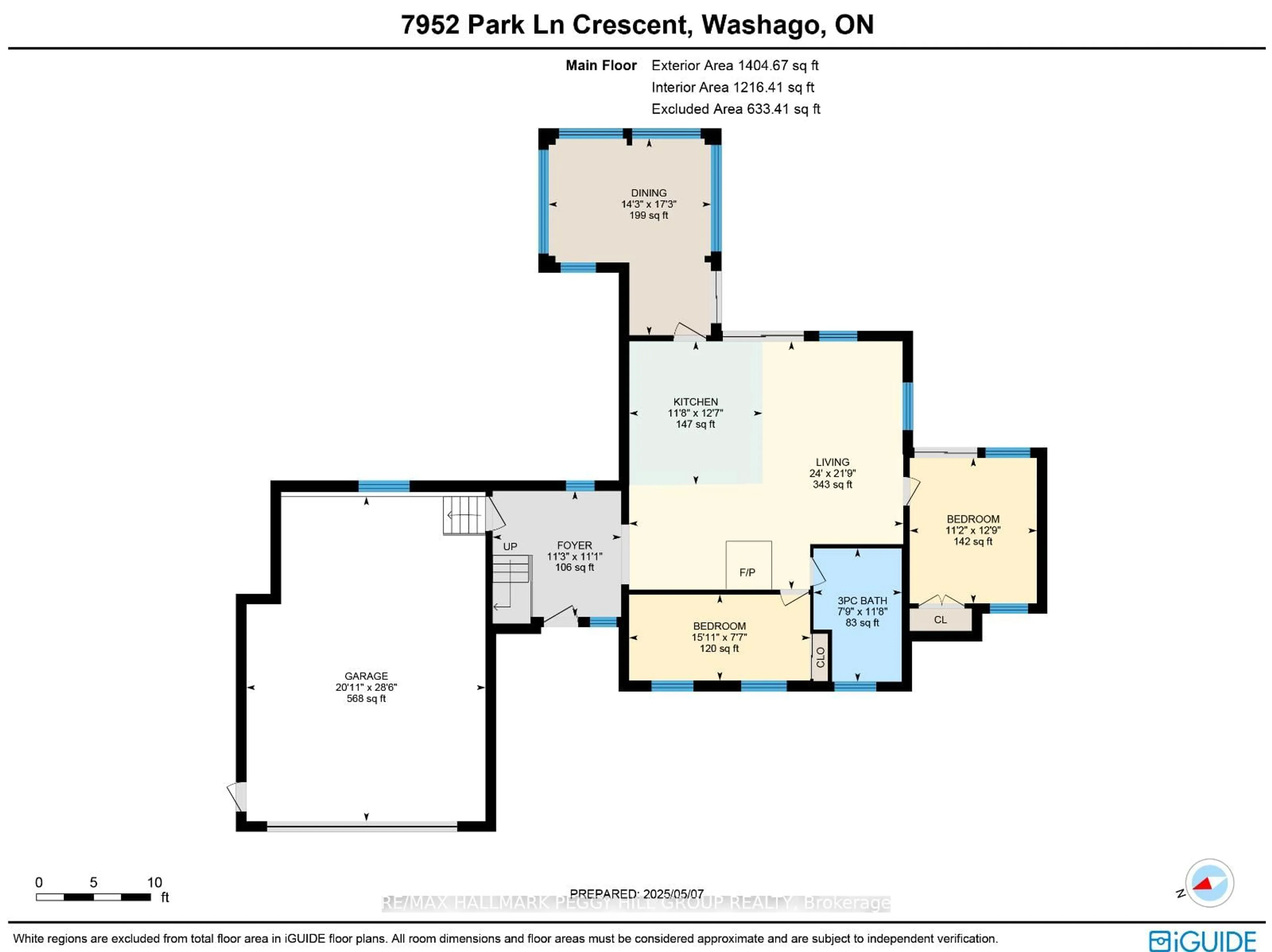 Floor plan for 7952 Park Lane Cres, Ramara Ontario L0K 2B0
