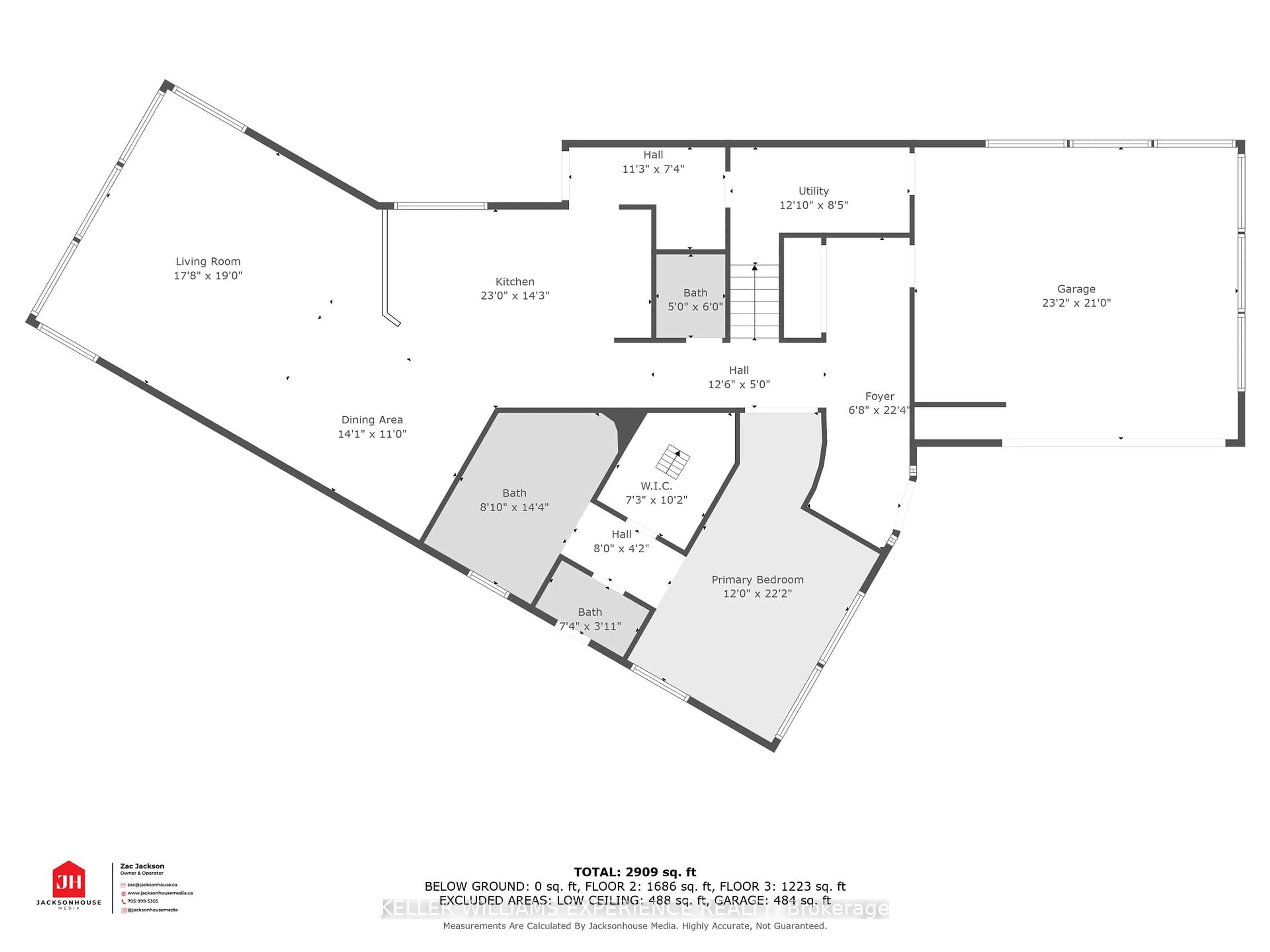 Floor plan for 183 Cedar Island Rd, Orillia Ontario L3V 1T2