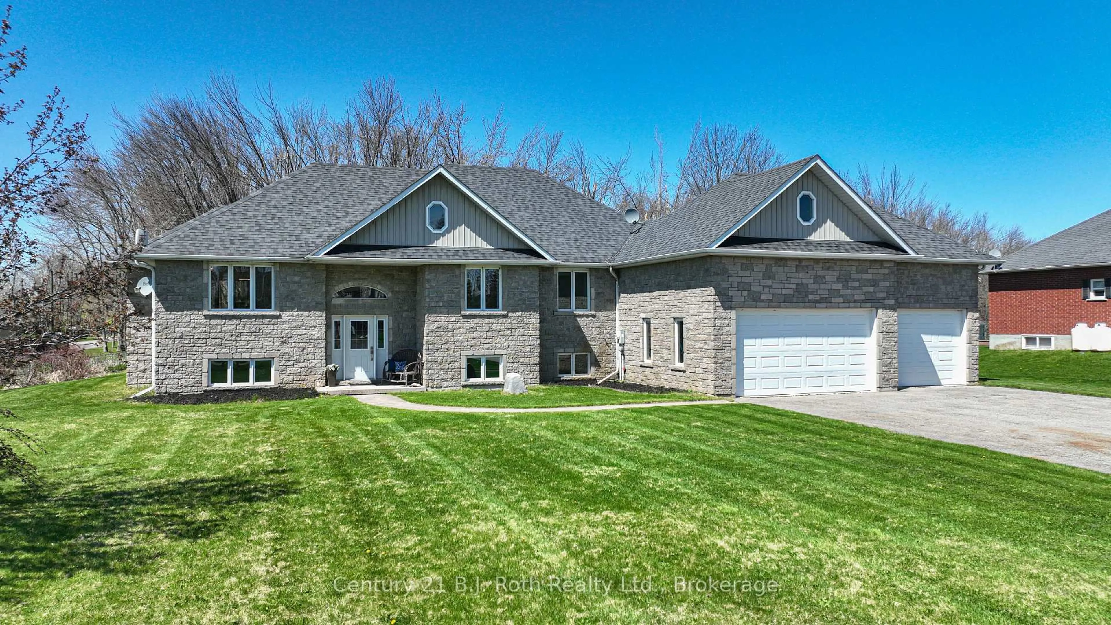 Home with brick exterior material, street for 4086 Lawton Lane, Ramara Ontario L3V 6H7