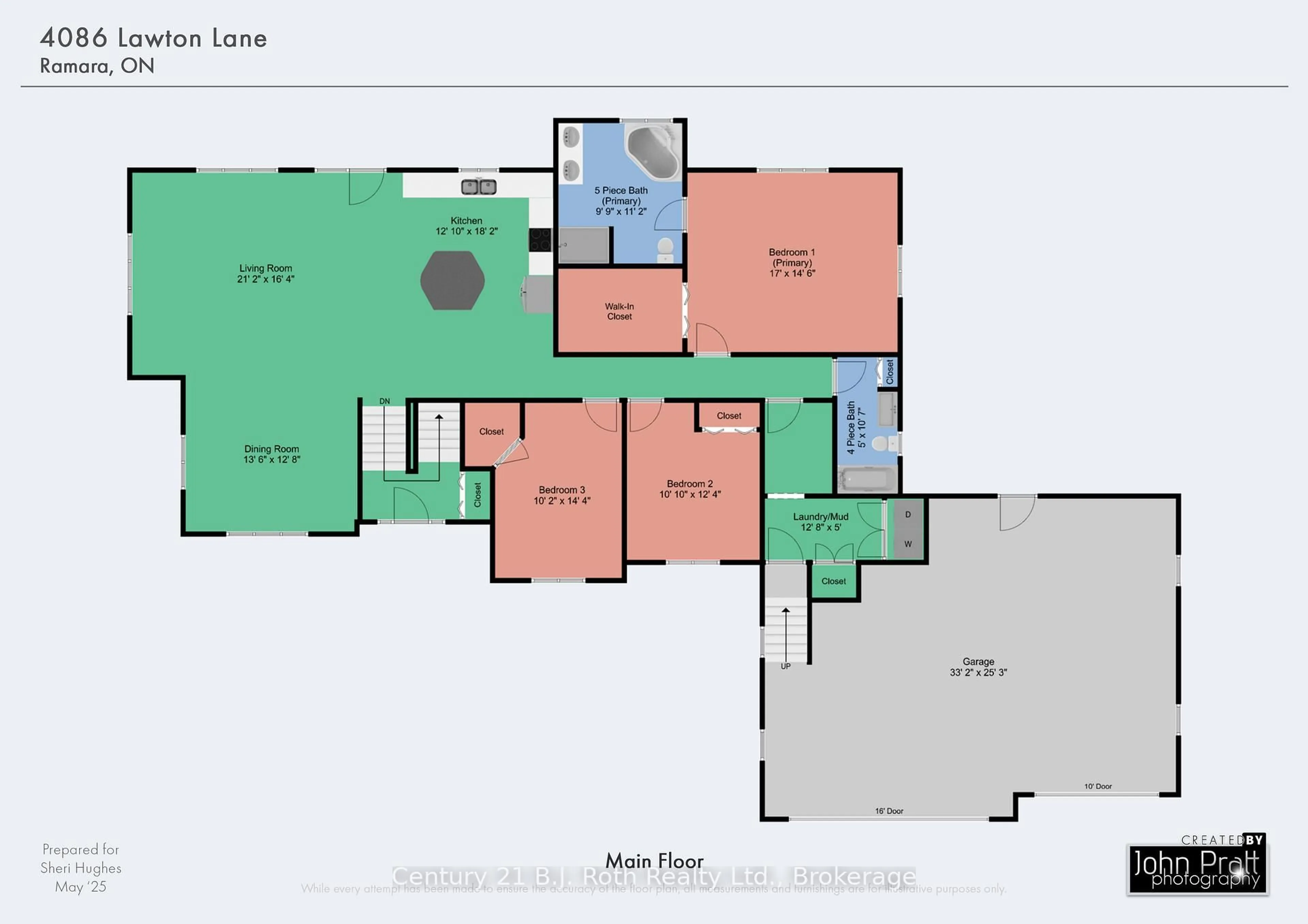 Floor plan for 4086 Lawton Lane, Ramara Ontario L3V 6H7