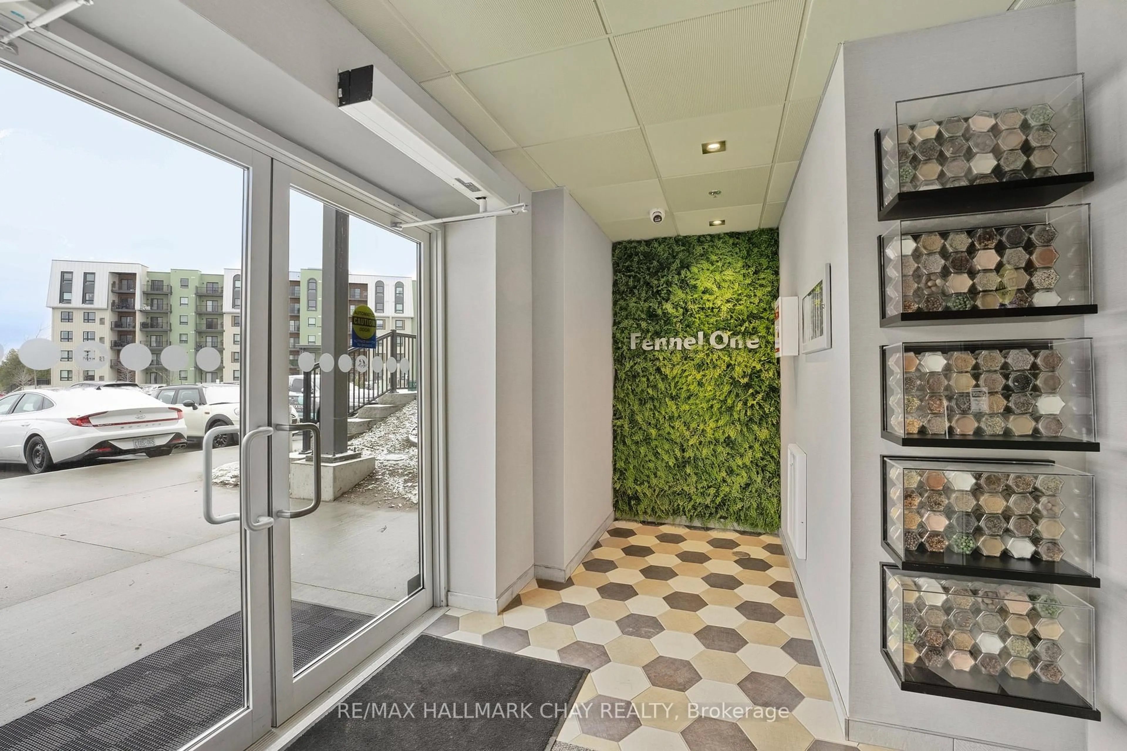 Indoor foyer for 6 Spice Way #208, Barrie Ontario L9J 0J9