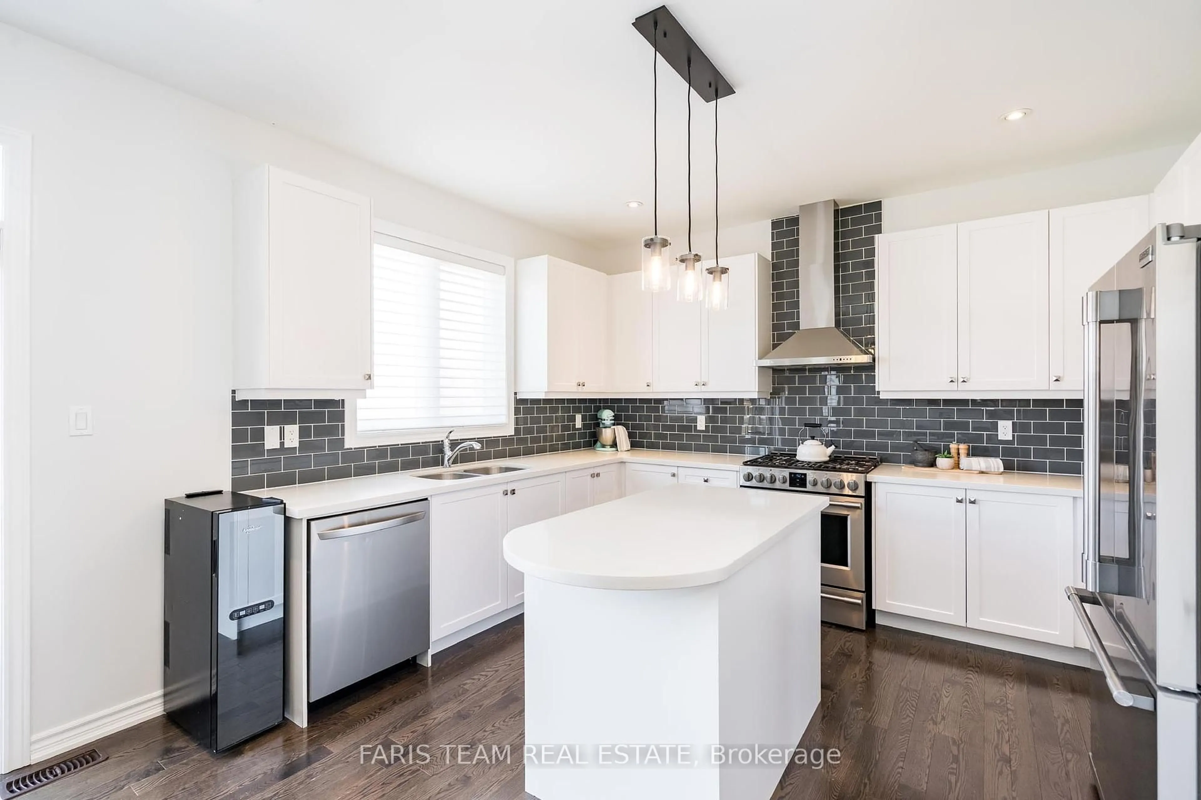 Contemporary kitchen, ceramic/tile floor for 14 Marks Rd, Springwater Ontario L9X 0S5