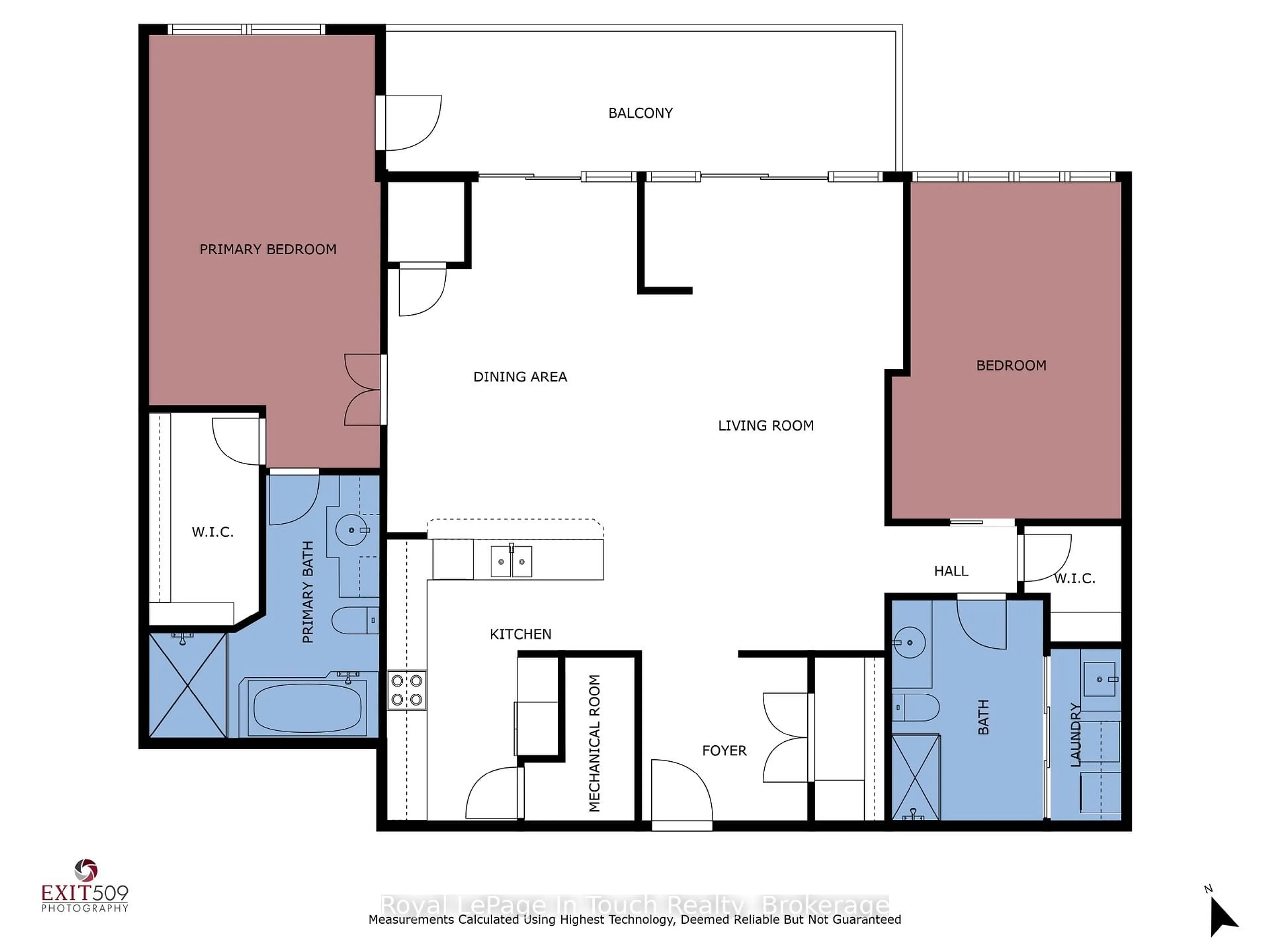 Floor plan for 699 Aberdeen Blvd #UPH3, Midland Ontario L4R 5P2